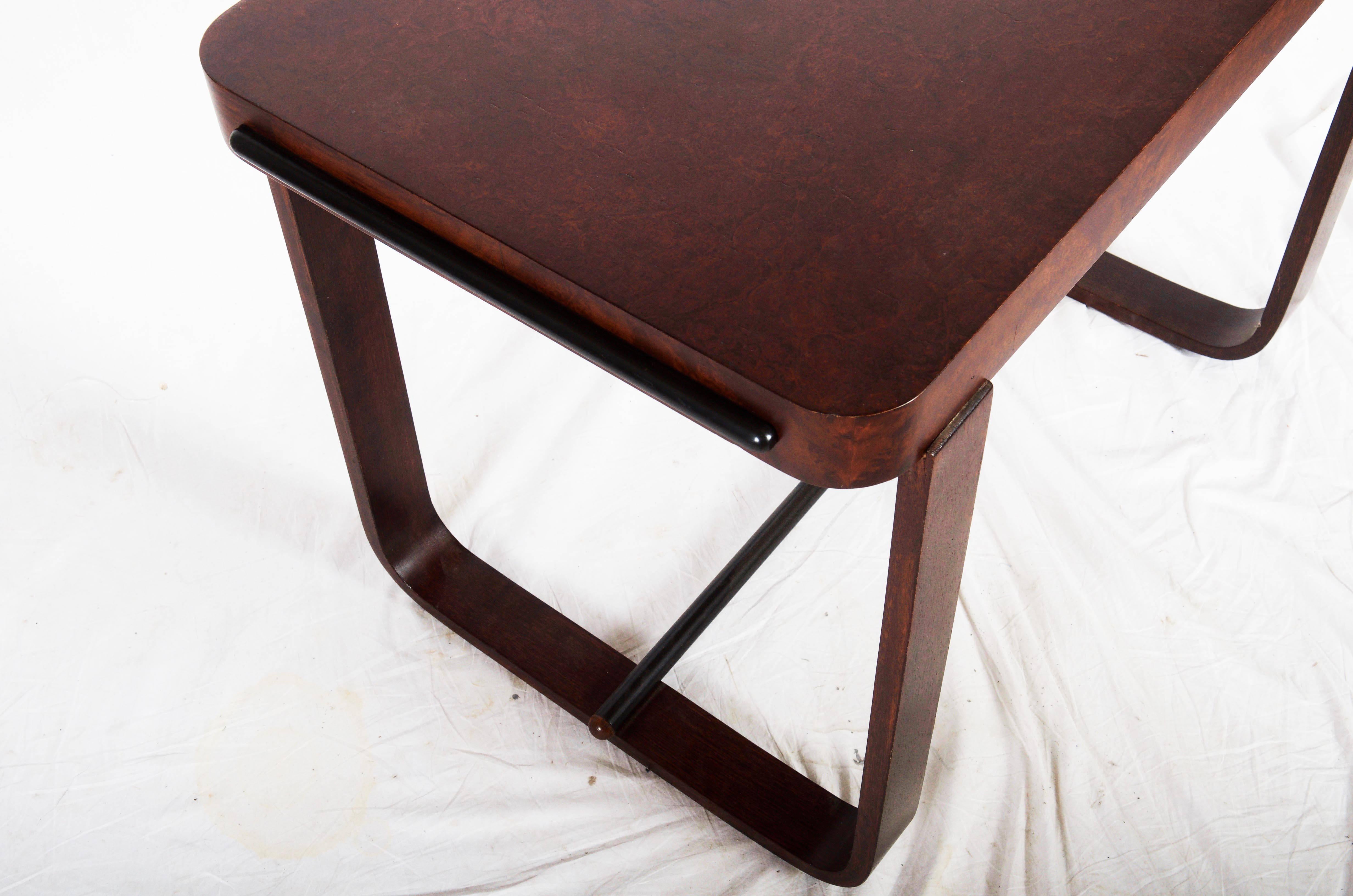 Czech Bauhaus Table by Jindrich Halabala for Up Zavody For Sale