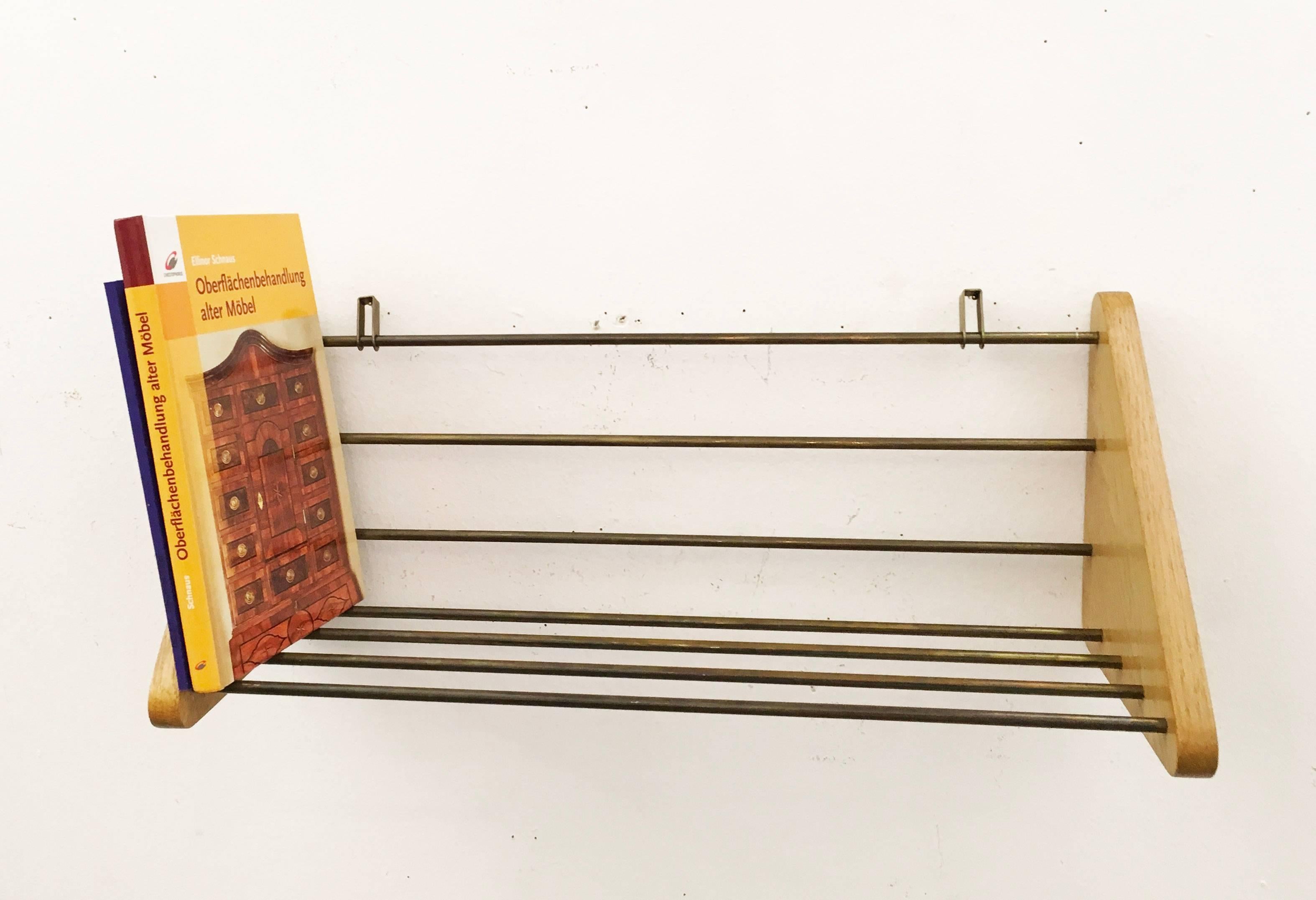 Bookshelf in the Style of Carl Aubock For Sale 3