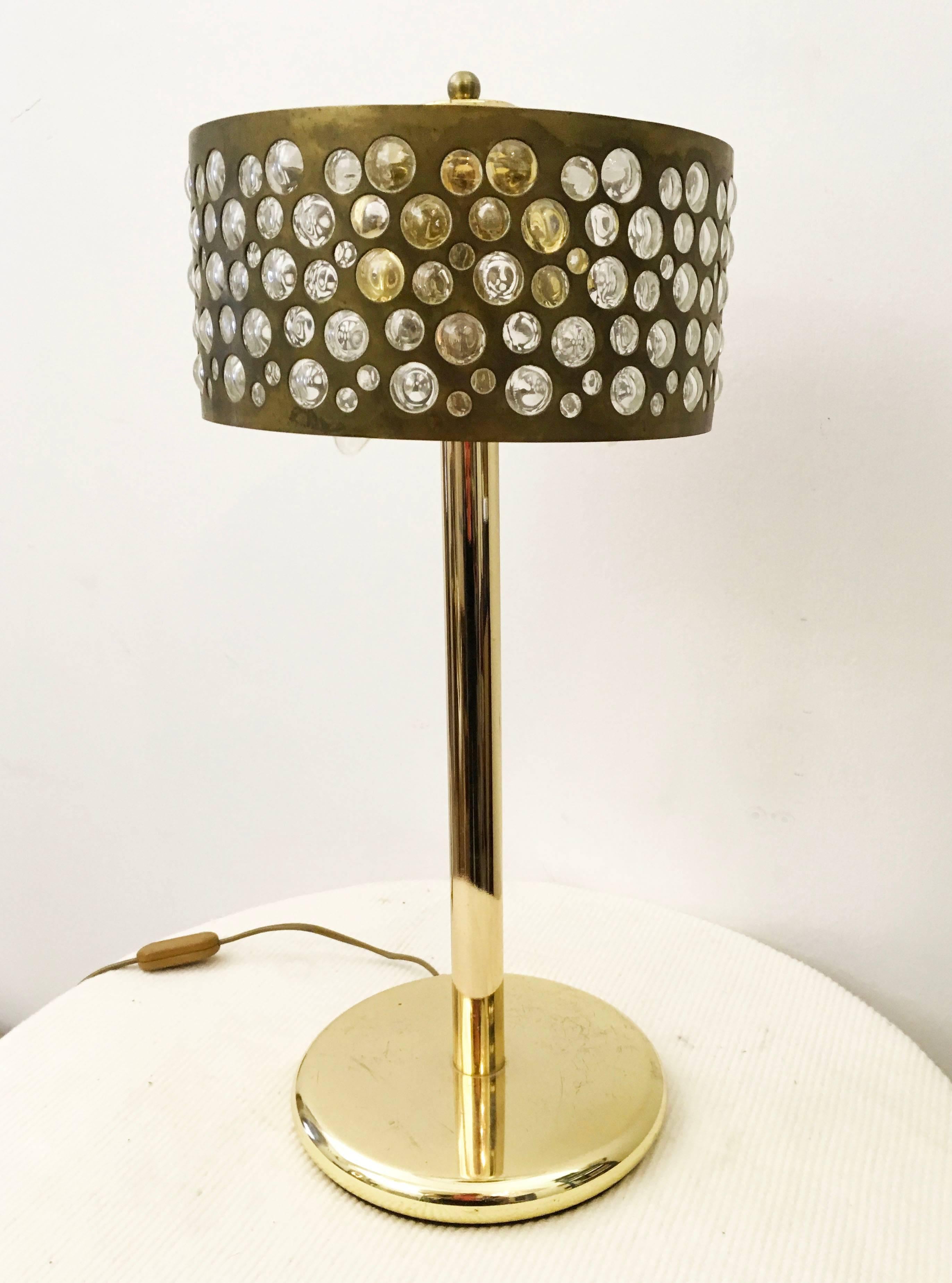 Mid-Century Modern Table Lamp by Rupert Nikoll For Sale
