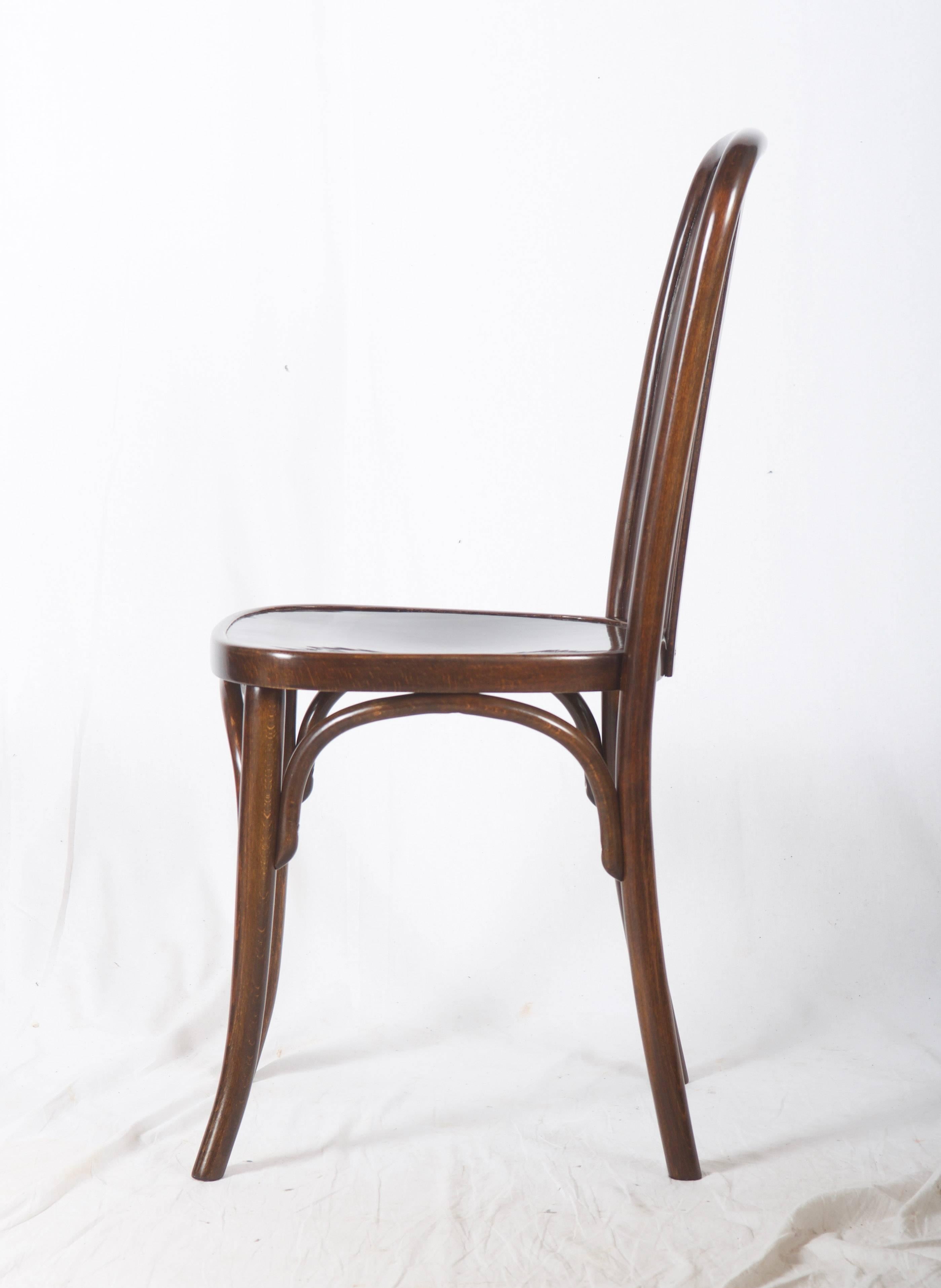 Early 20th Century Dining Chairs by Josef Hoffmann for Thonet