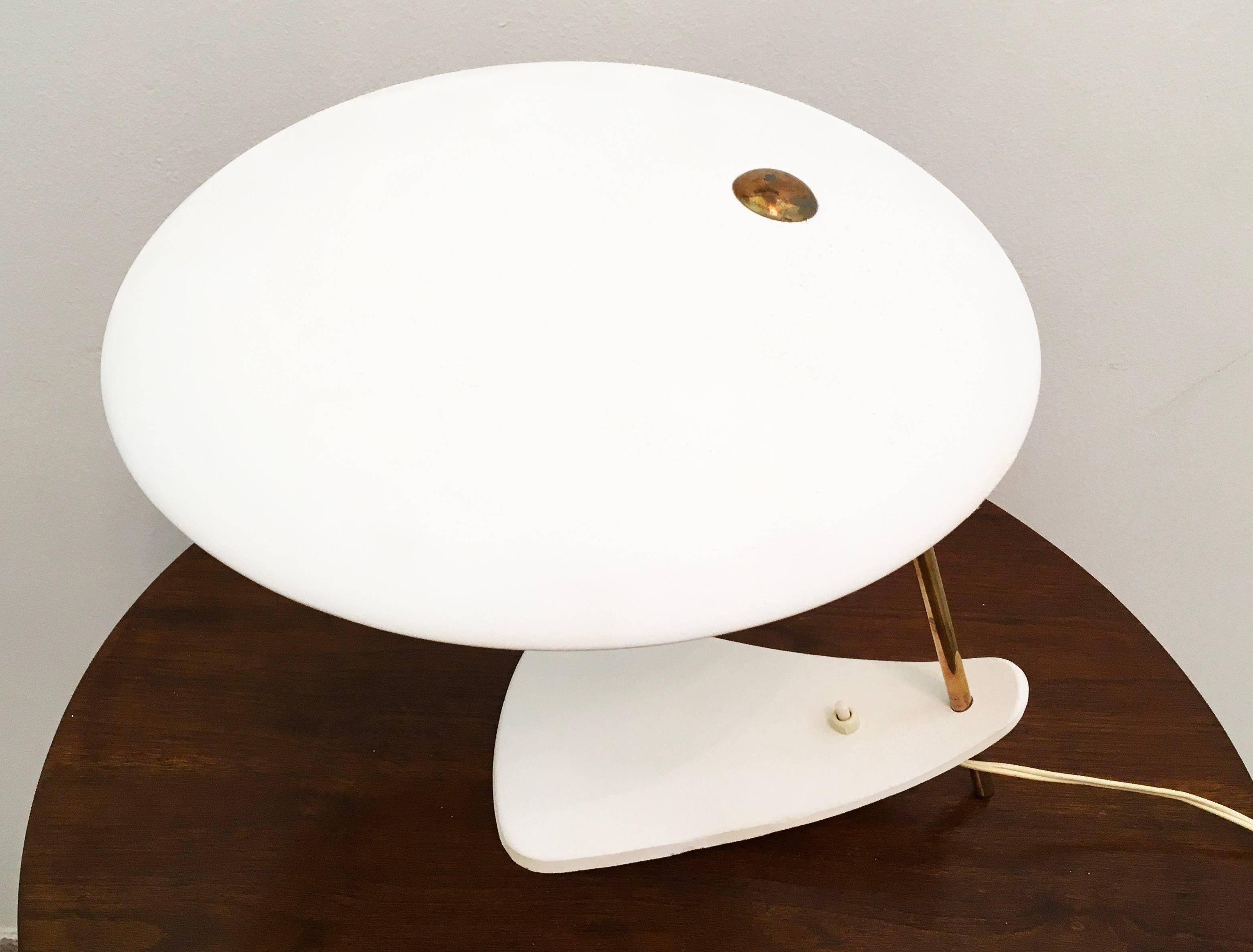 Austrian Beautiful Midcentury Table Lamp 1