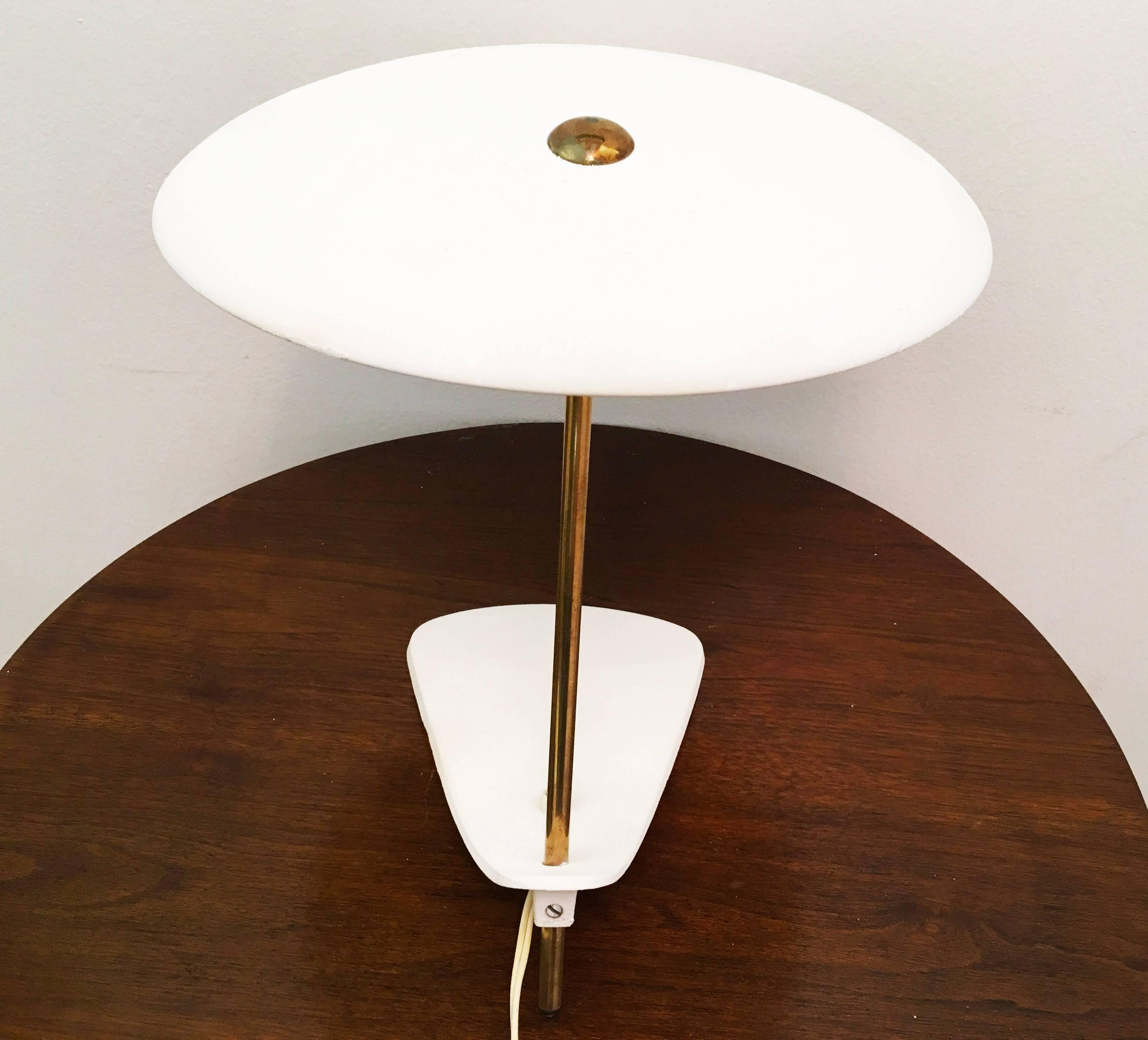 Austrian Beautiful Midcentury Table Lamp 4