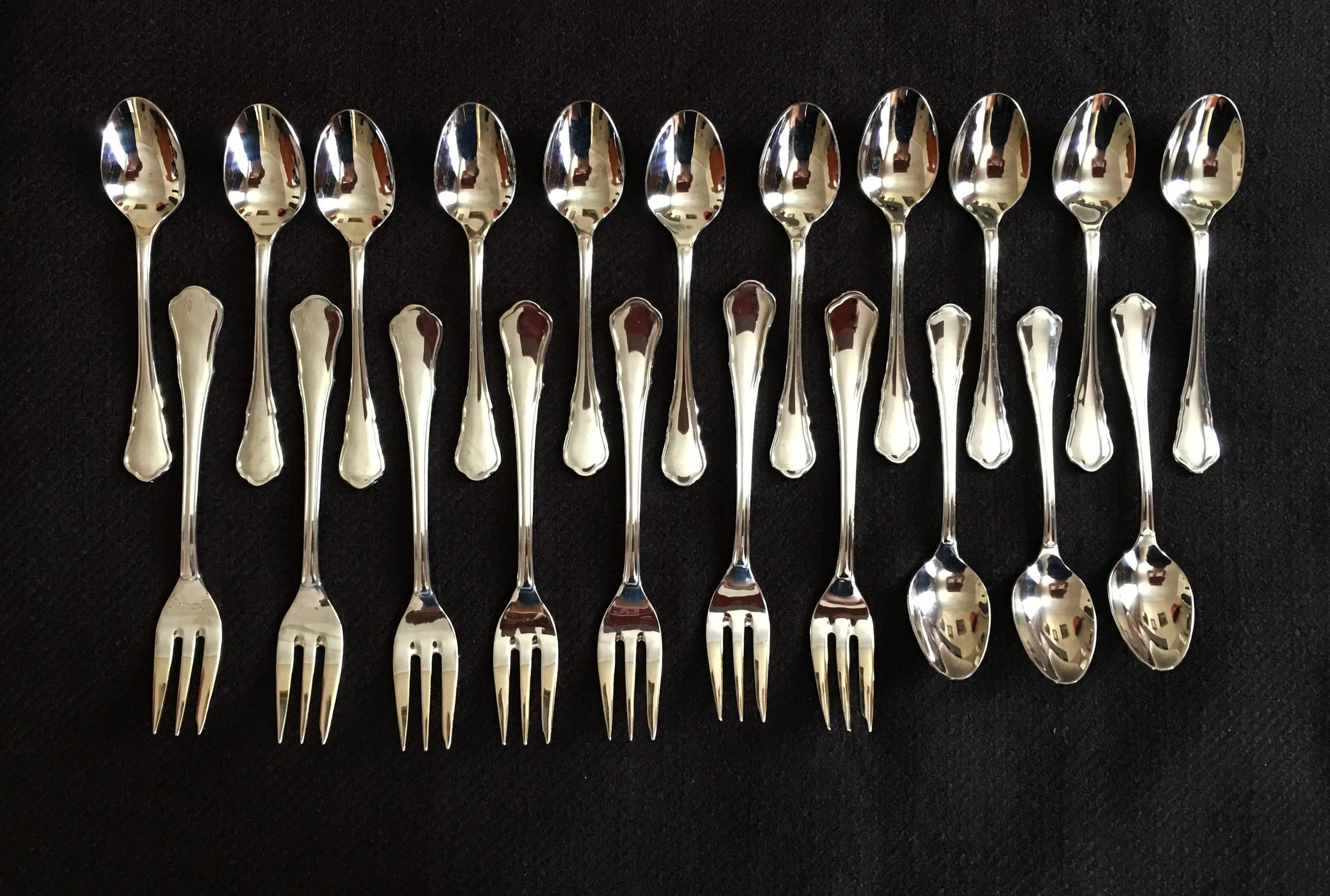 Austrian Ausrian Flatware, Cutlery Set by Berndorf