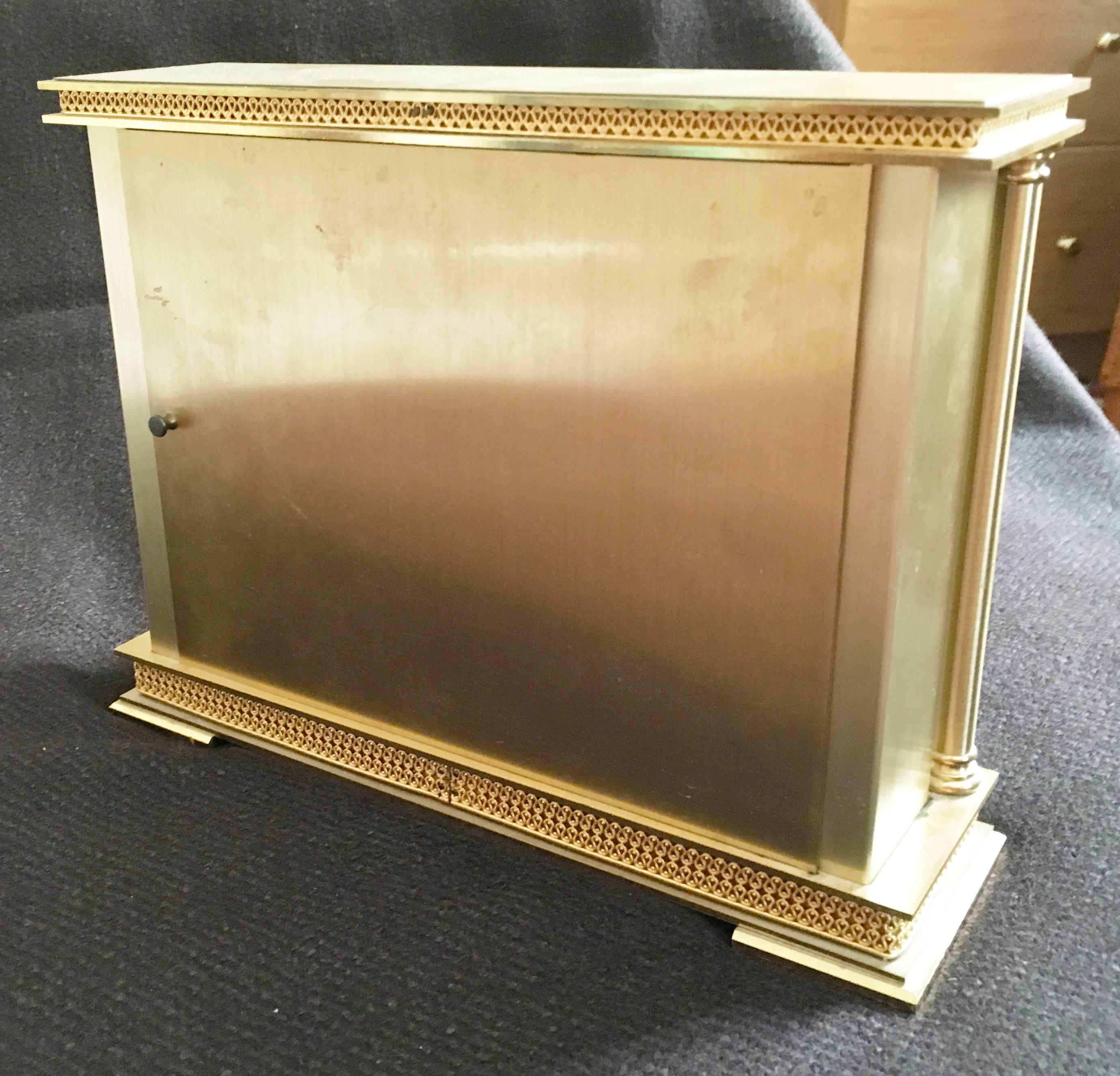 Atlanta Brass Mantel Clock 1