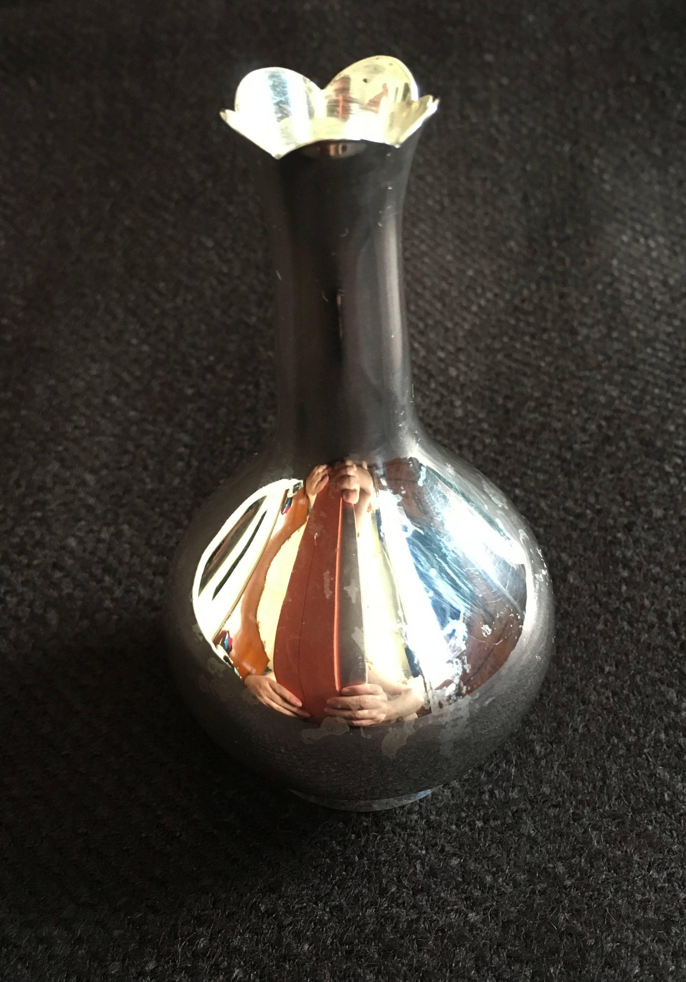 tiffany sterling silver vase