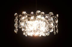 Austrian Cat Crystal Chandelier