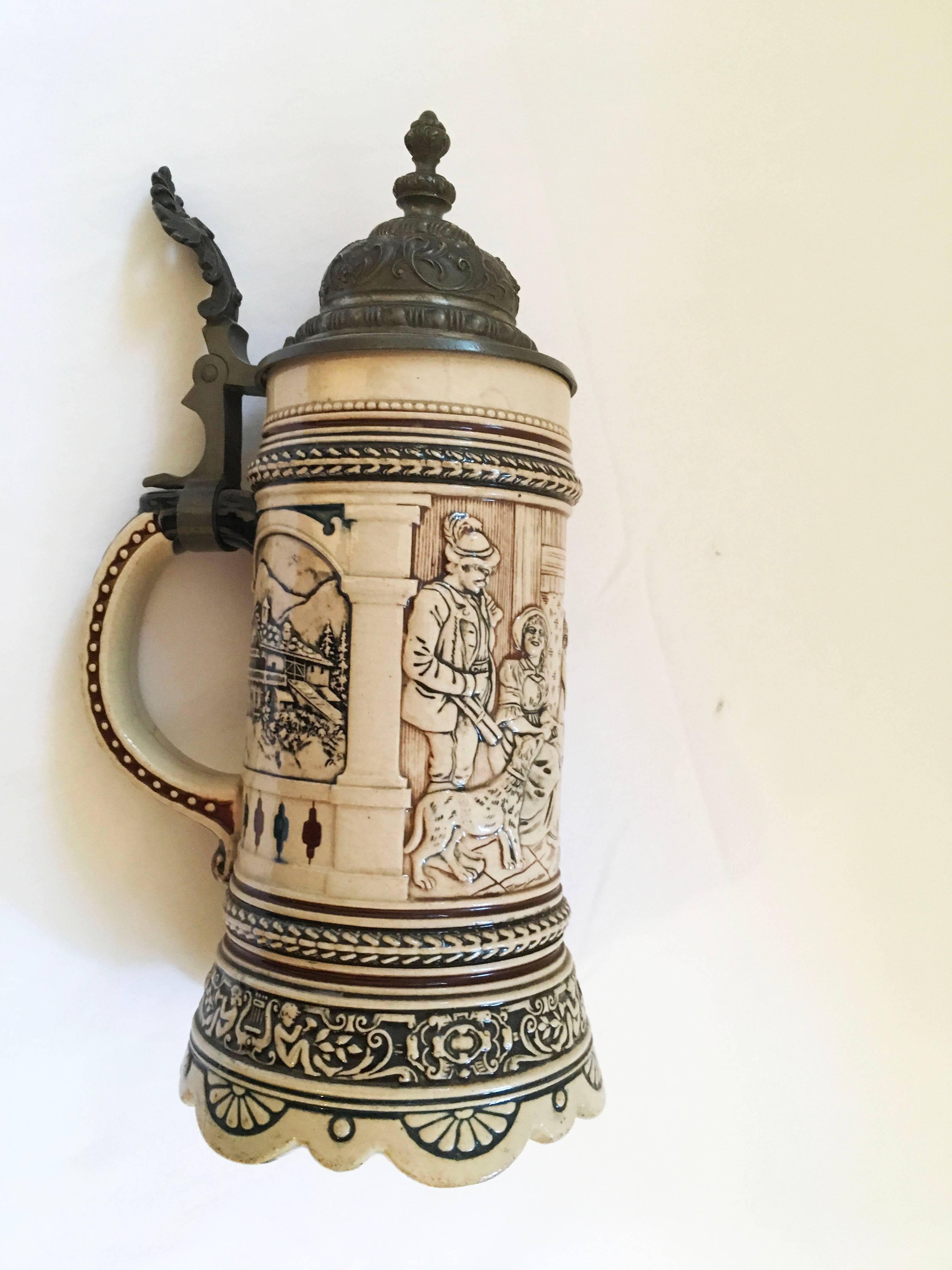 19th Century German Beer Stein 3