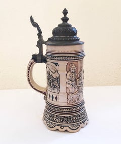 19th Century German Beer Stein