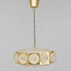 Chandelier by Carl Fagerlund for Orrefors Glassworks