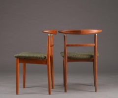 Set of Four Danish Rosewood Dining Chairs by Helge Sibast and Borge Rammeskov