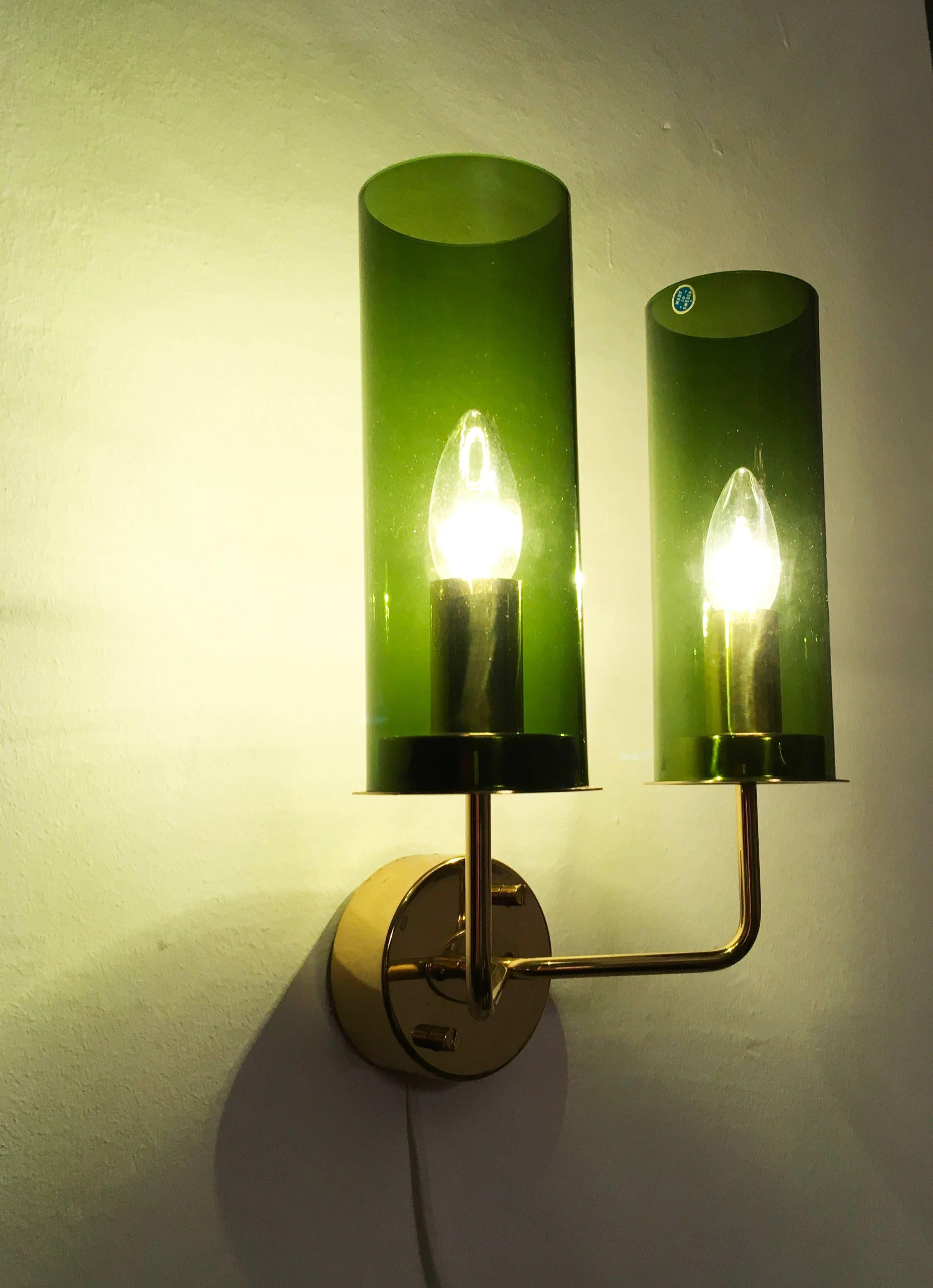 Wall Lamps by Hans-Agne Jakobsson Model V-169/2 For Sale 1