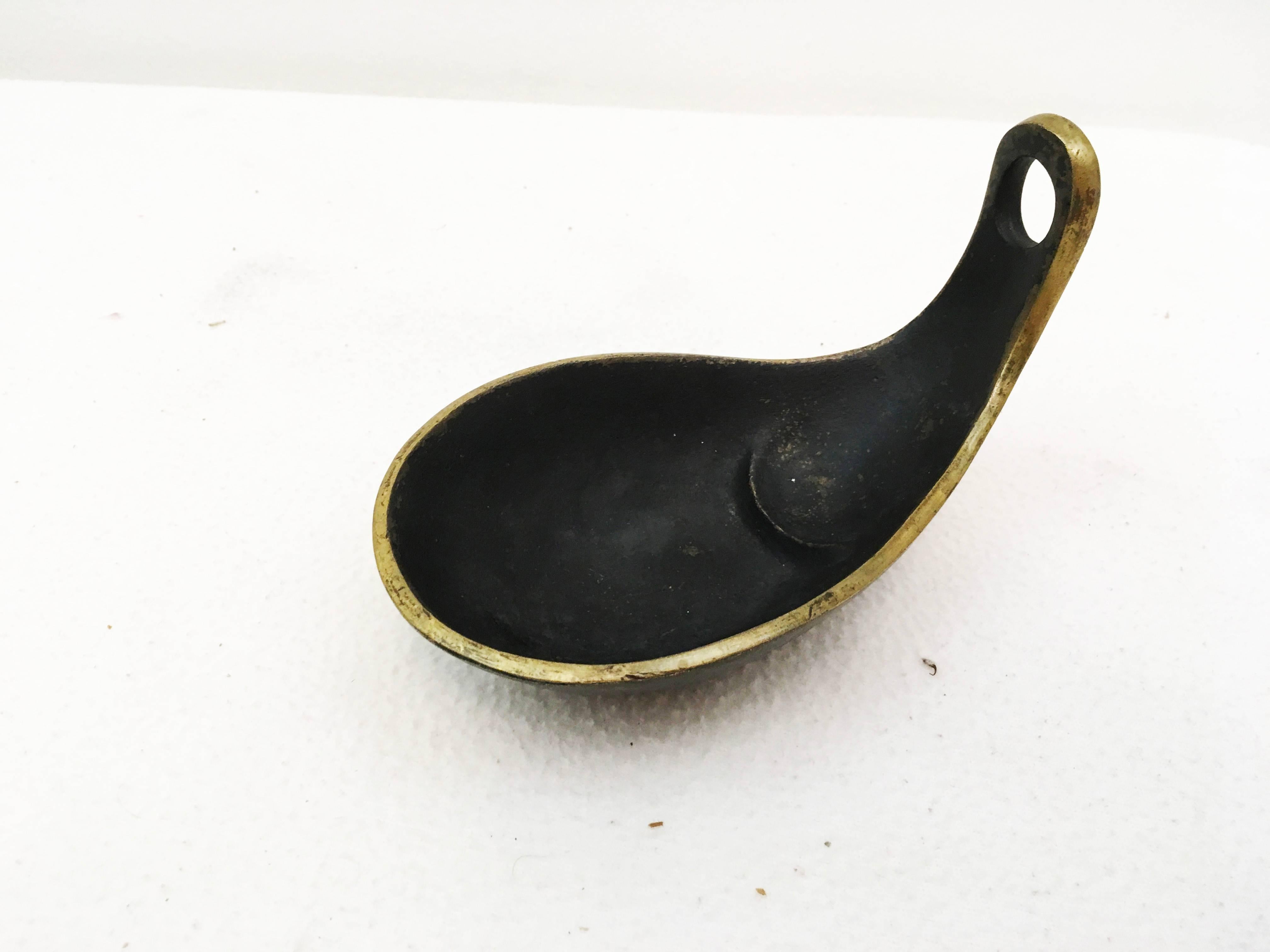 Brass Pipe Holder by Hertha Baller In Good Condition For Sale In Vienna, AT