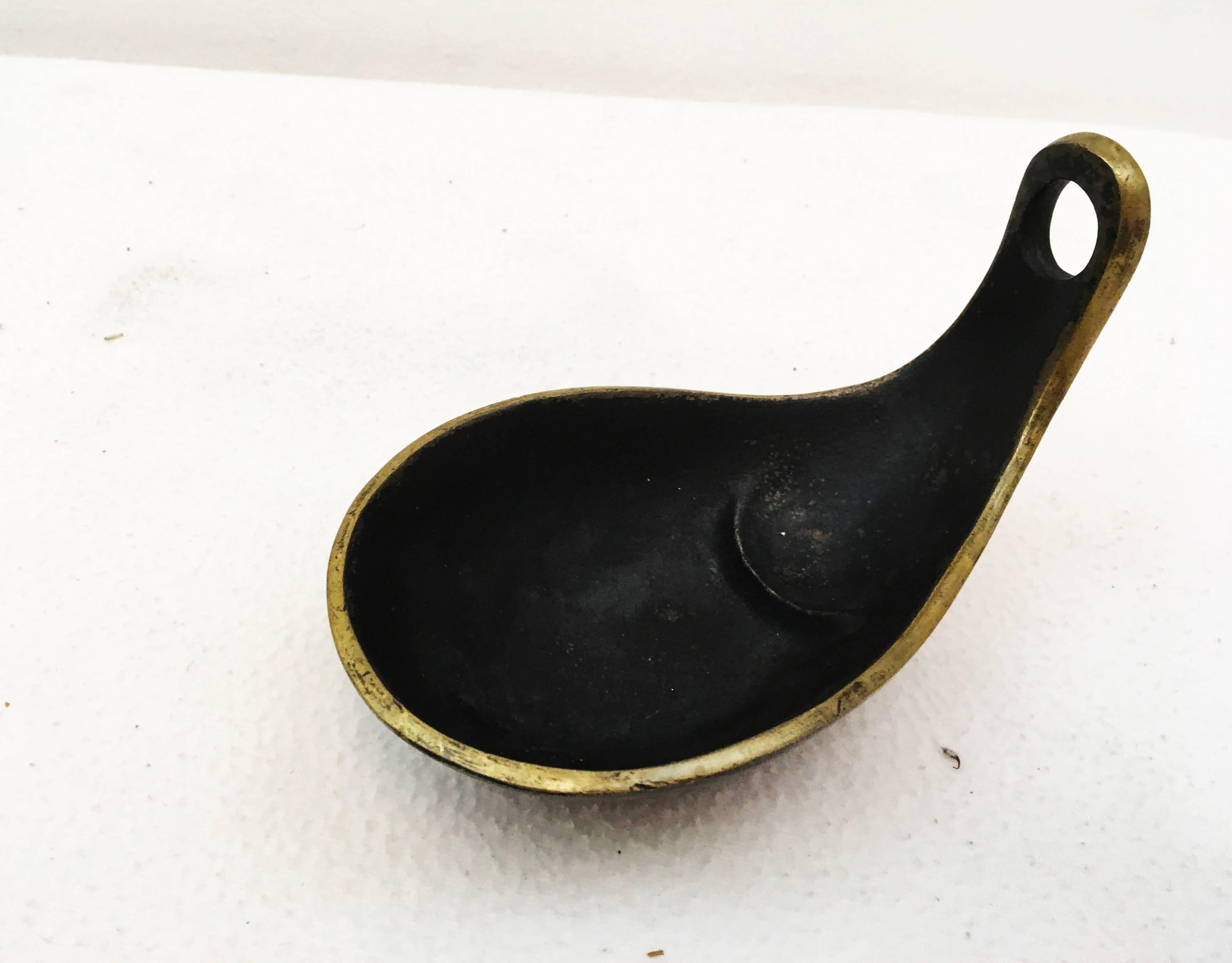 Mid-Century Modern Brass Pipe Holder by Hertha Baller For Sale
