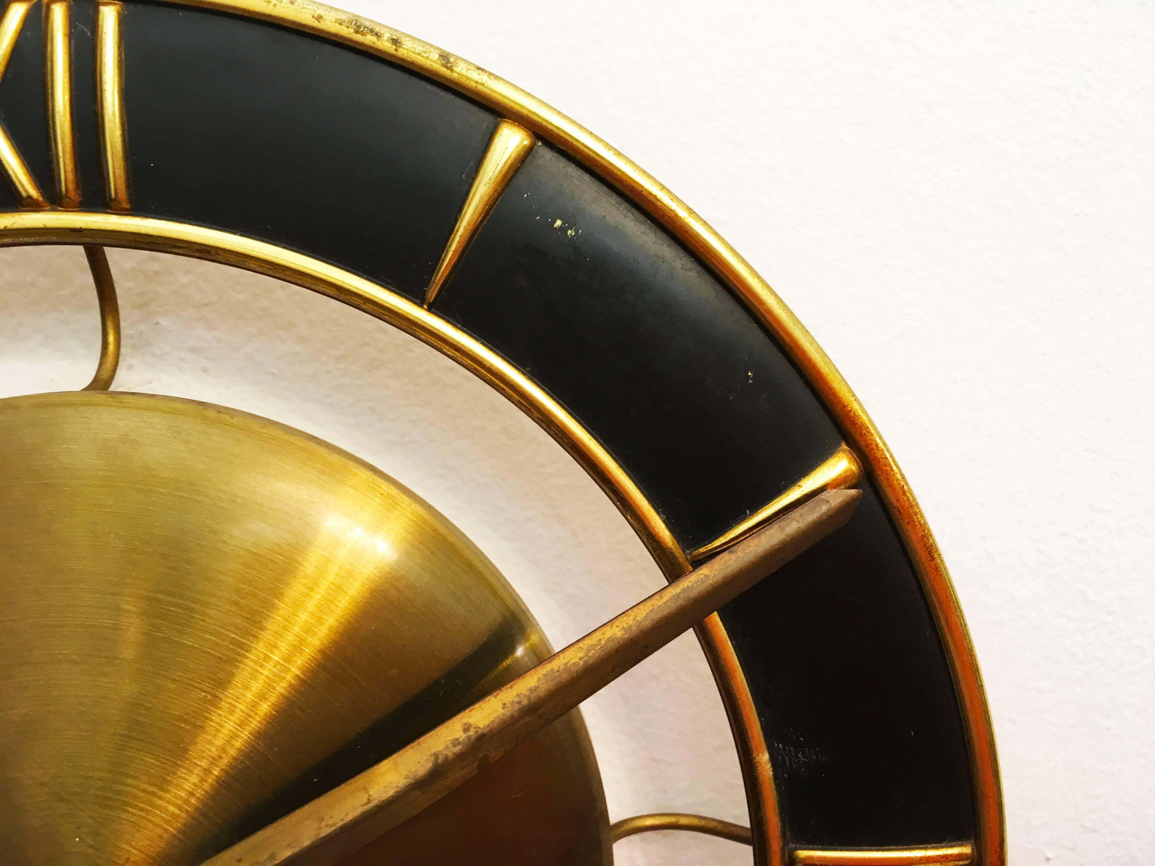 Mid-20th Century Elegant German AEG Electric Wall Clock