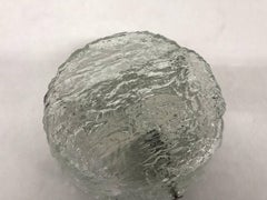 Ice Glass Flush Mount or Wall Mount Lamp