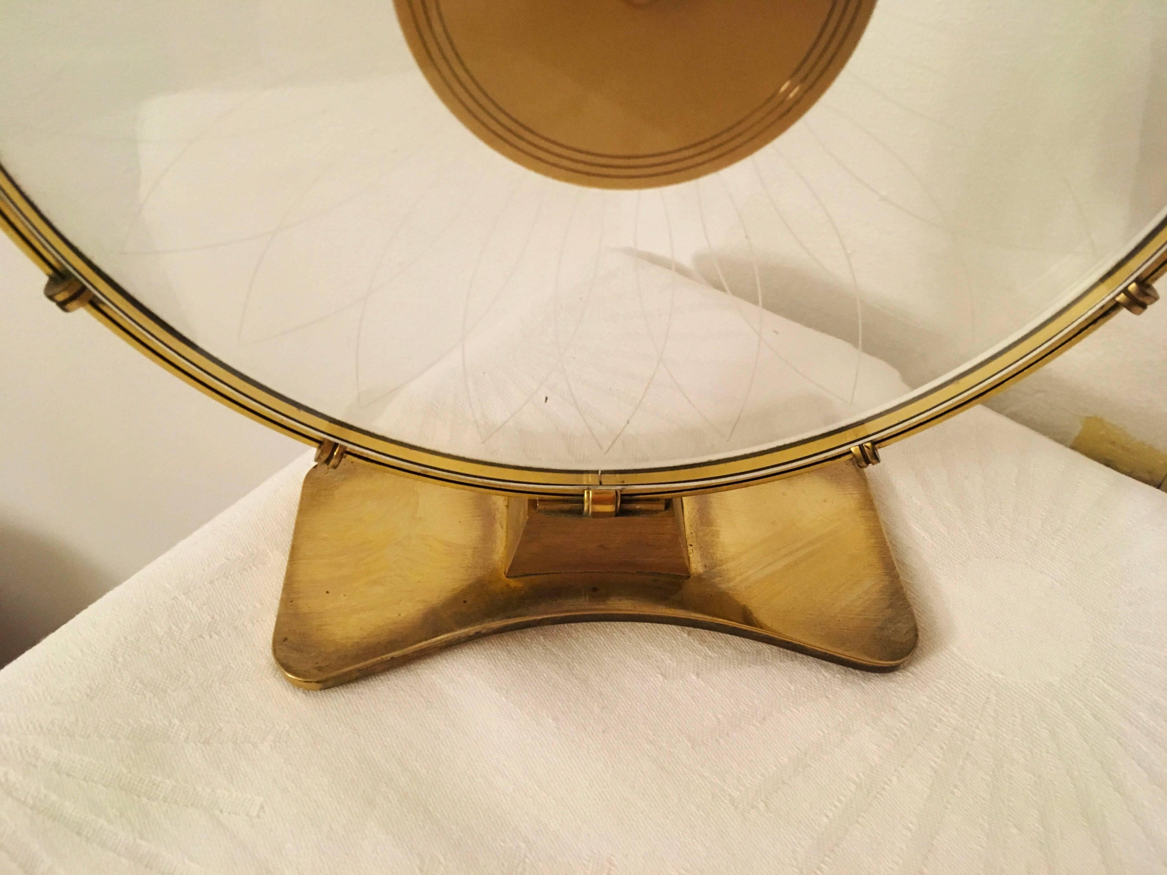 Art Deco Table Clock by Heinrich Möller for Kienzle In Excellent Condition In Vienna, AT