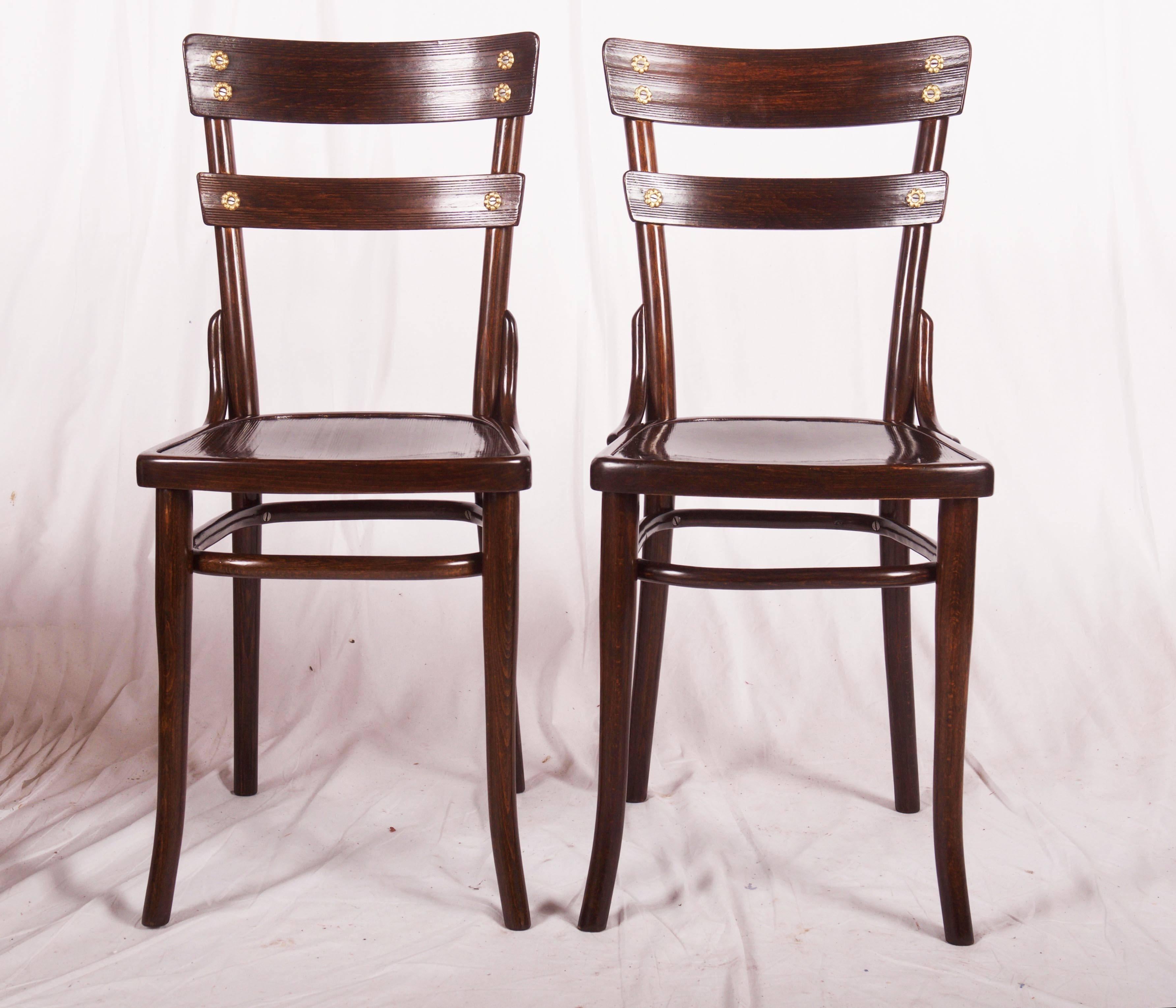 Austrian Thonet Dining Room Chairs For Sale