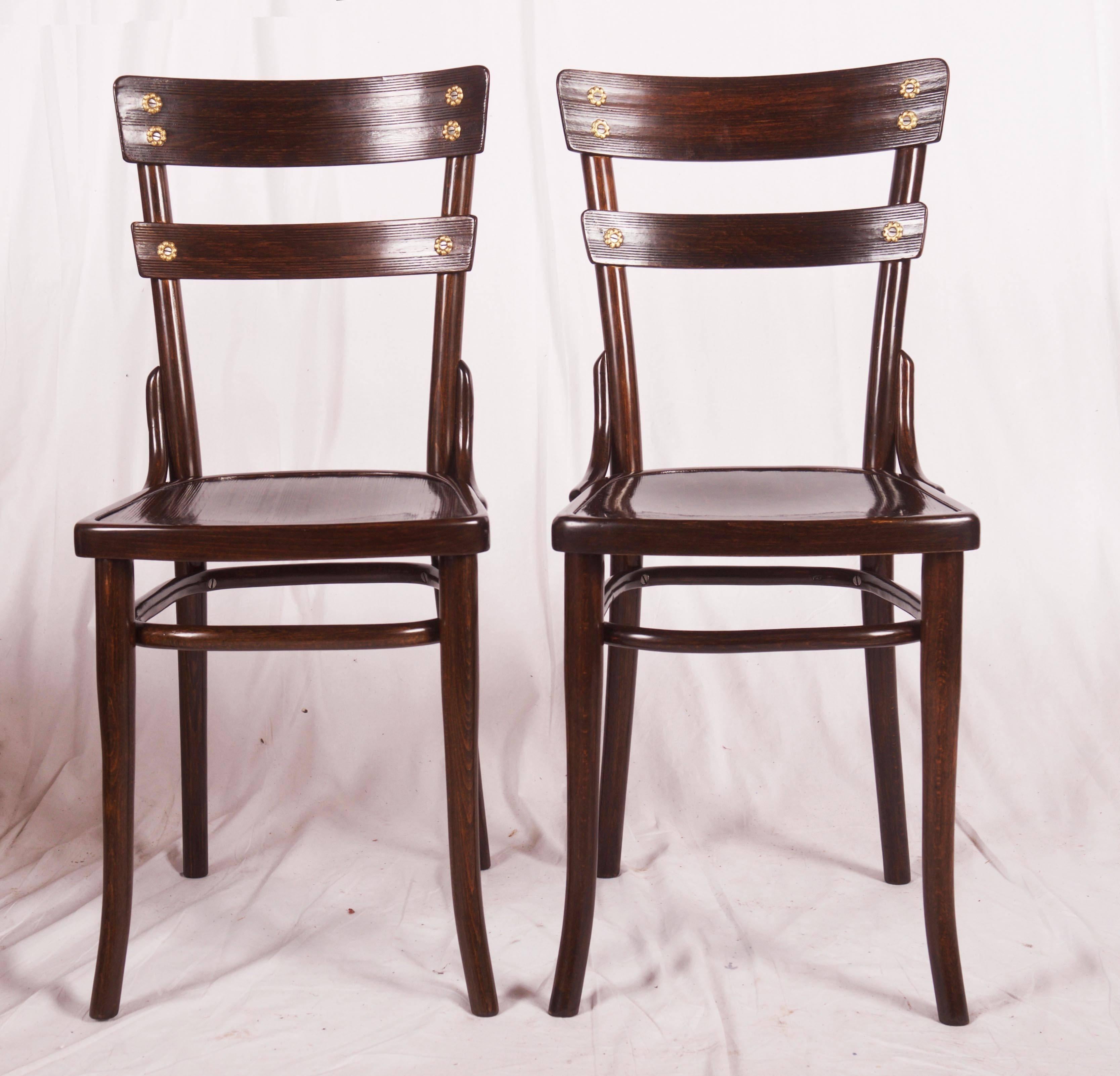 Thonet Dining Room Chairs In Excellent Condition For Sale In Vienna, AT