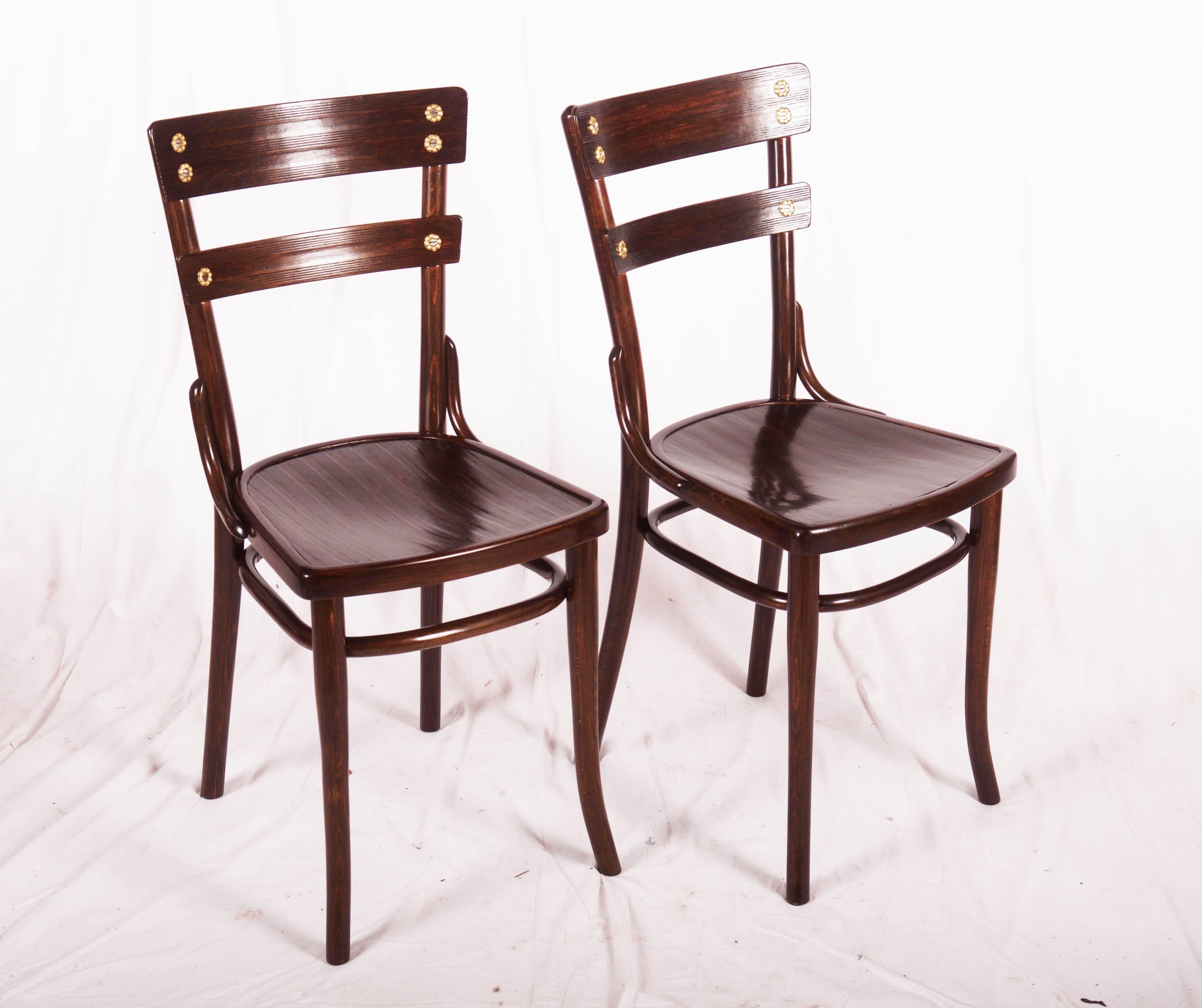 Early 20th Century Thonet Dining Room Chairs For Sale