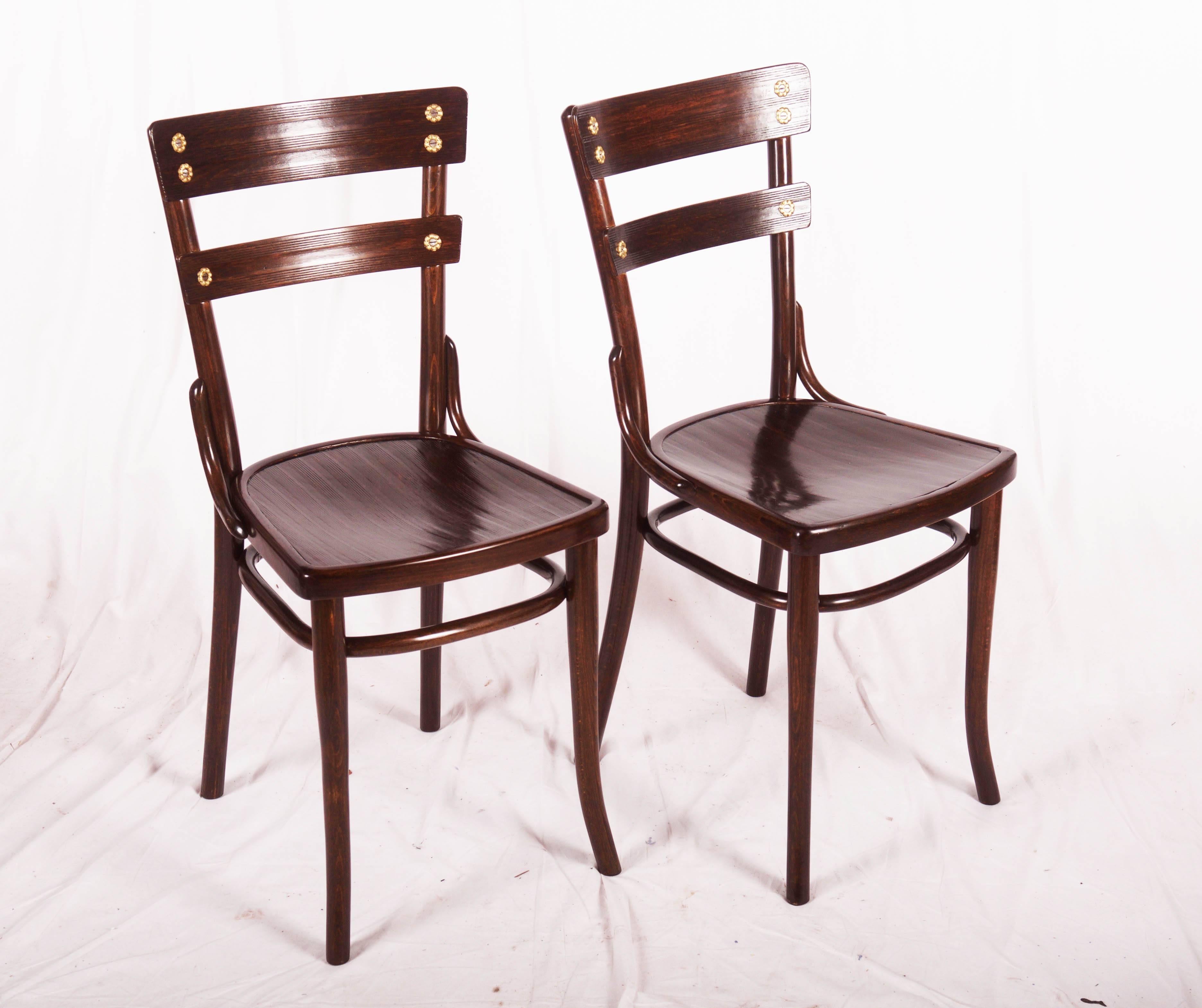 Début du 20ème siècle Chaises de salle à manger Thonet en vente