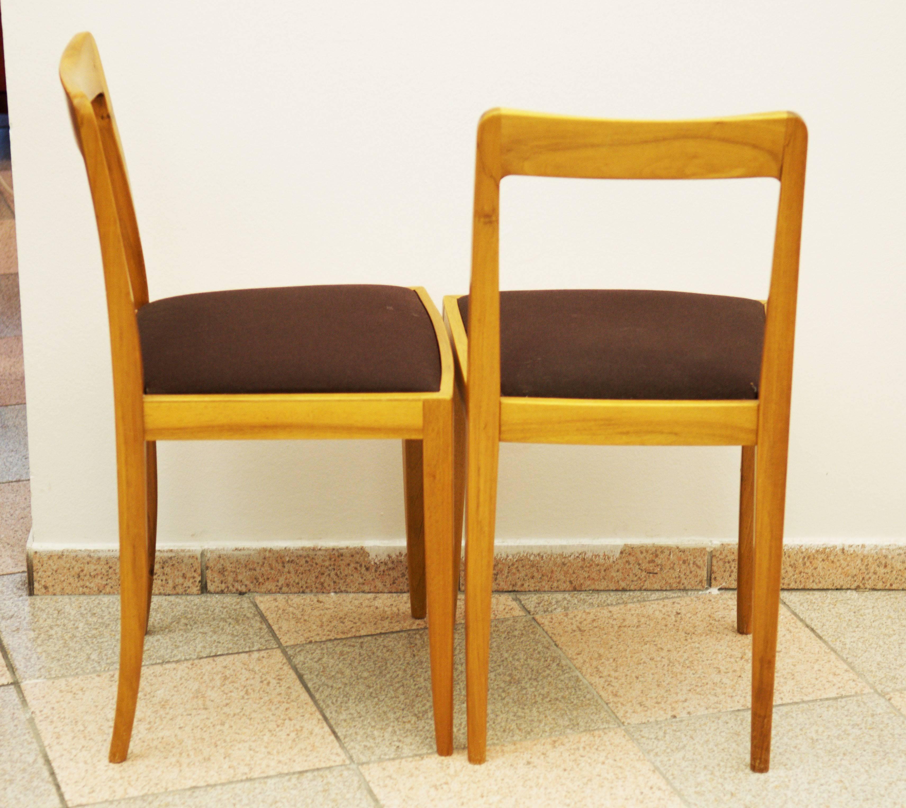 Mid-20th Century Pair of Julius Jirasek Chairs for 