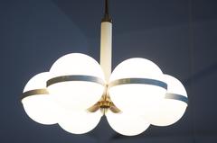 Lampadario austriaco del Medioevo di Rupert Nikoll