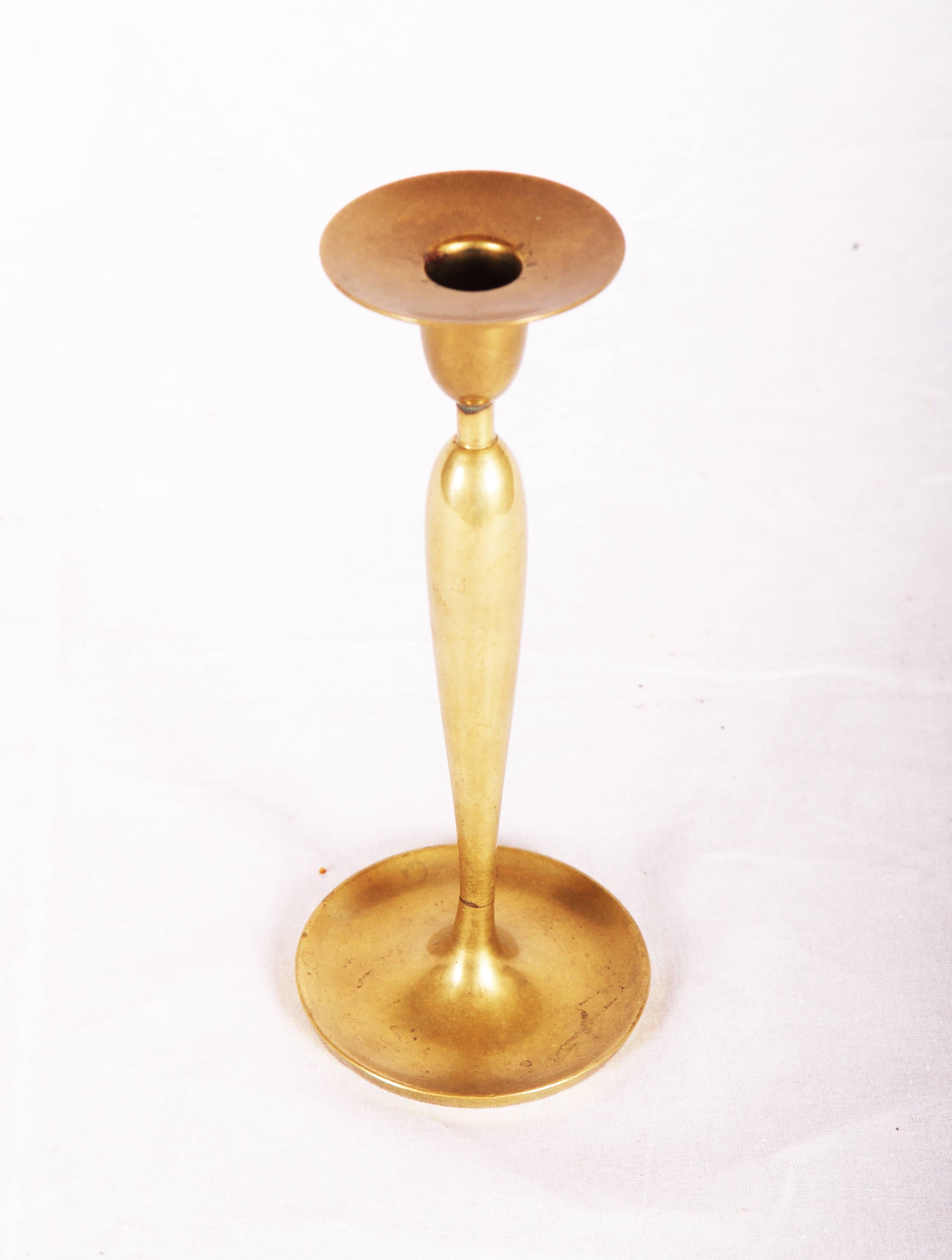 Austrian Art Deco Candlestick by Hagenauer Wien