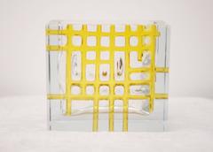 Bohemain Crystal Vase, 1950s