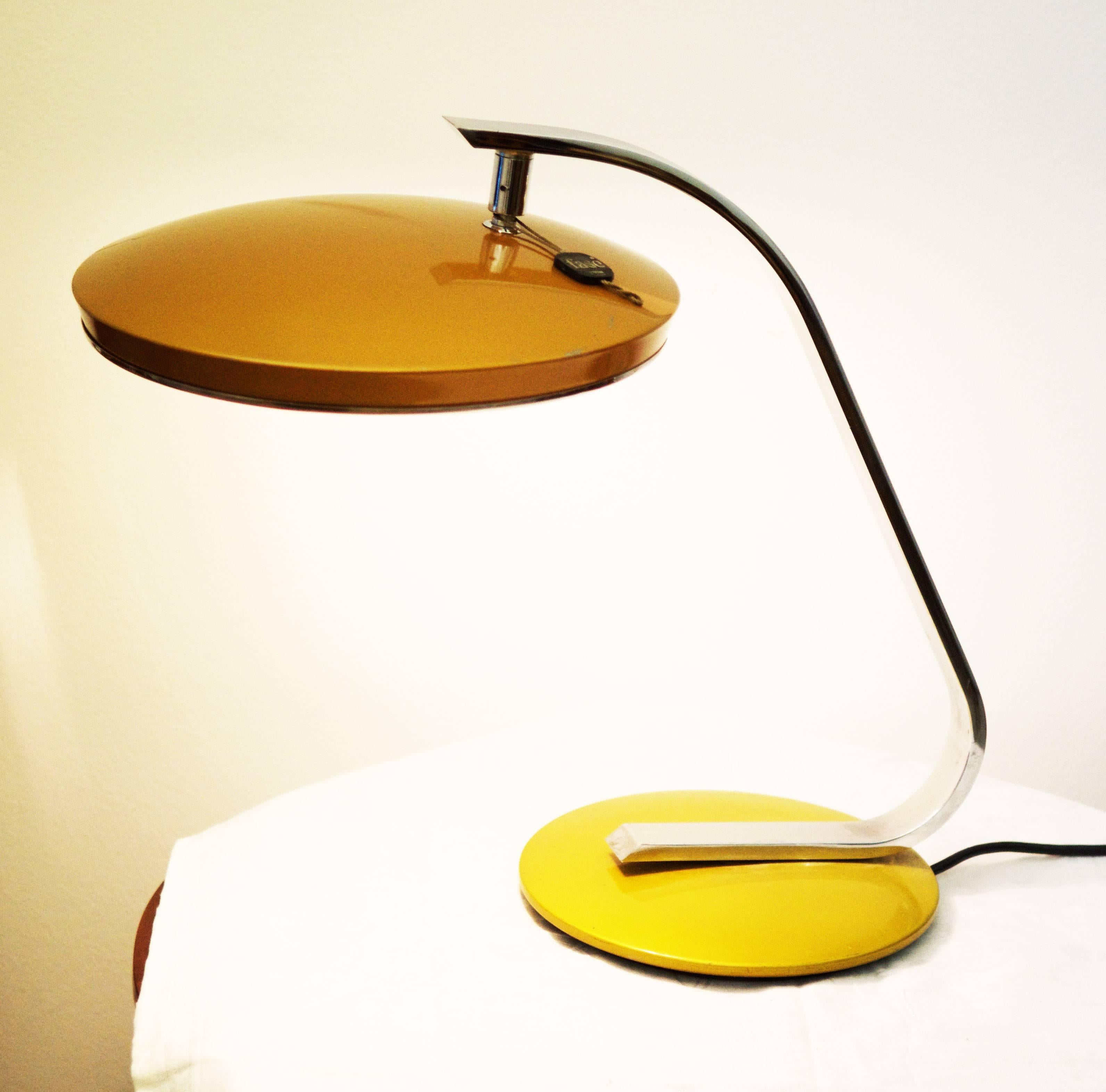 Espagnol Lampe de bureau bicolore en vente