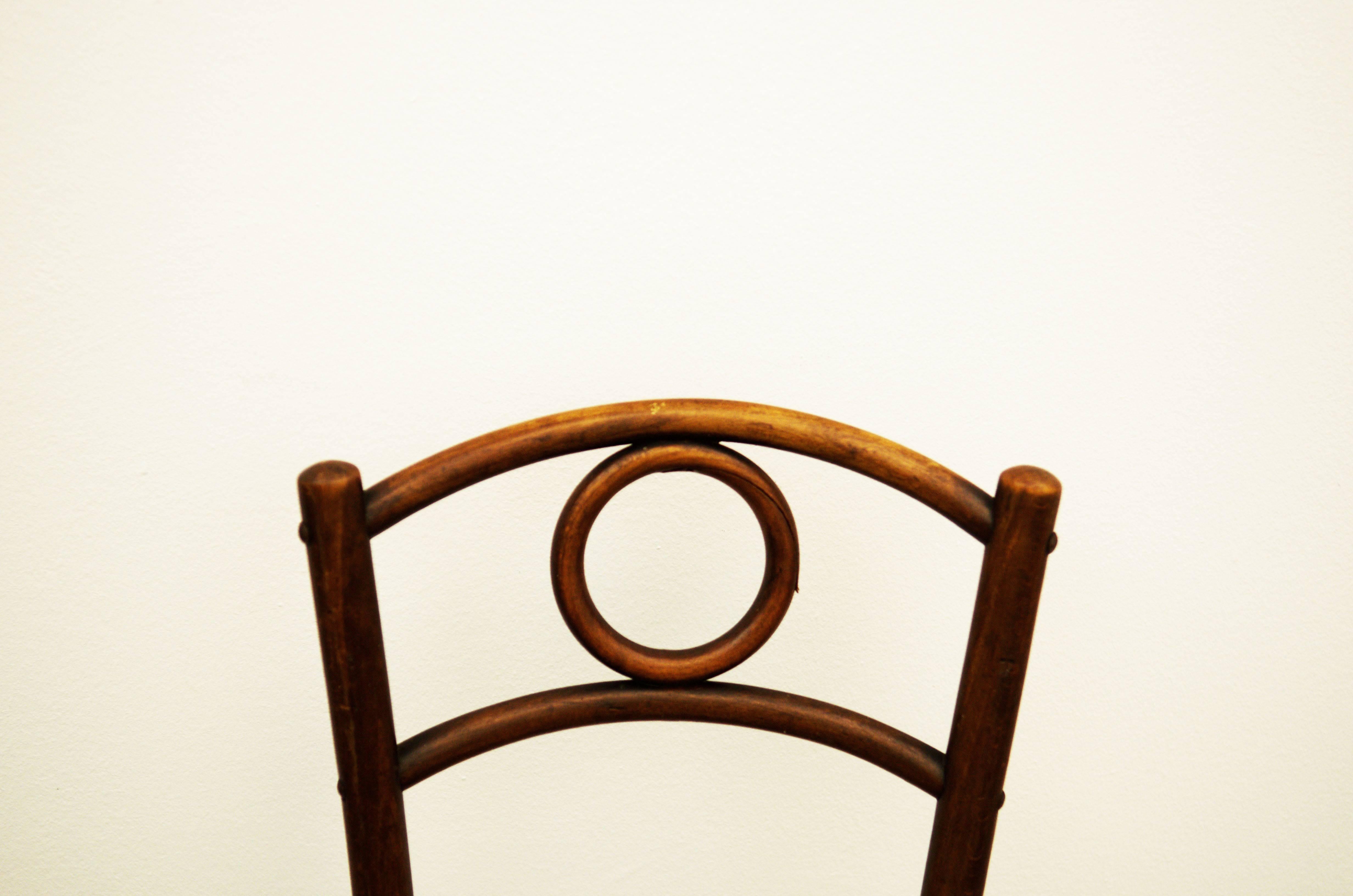 Bentwood Chairs Attributed to Thonet  In Fair Condition In Vienna, AT