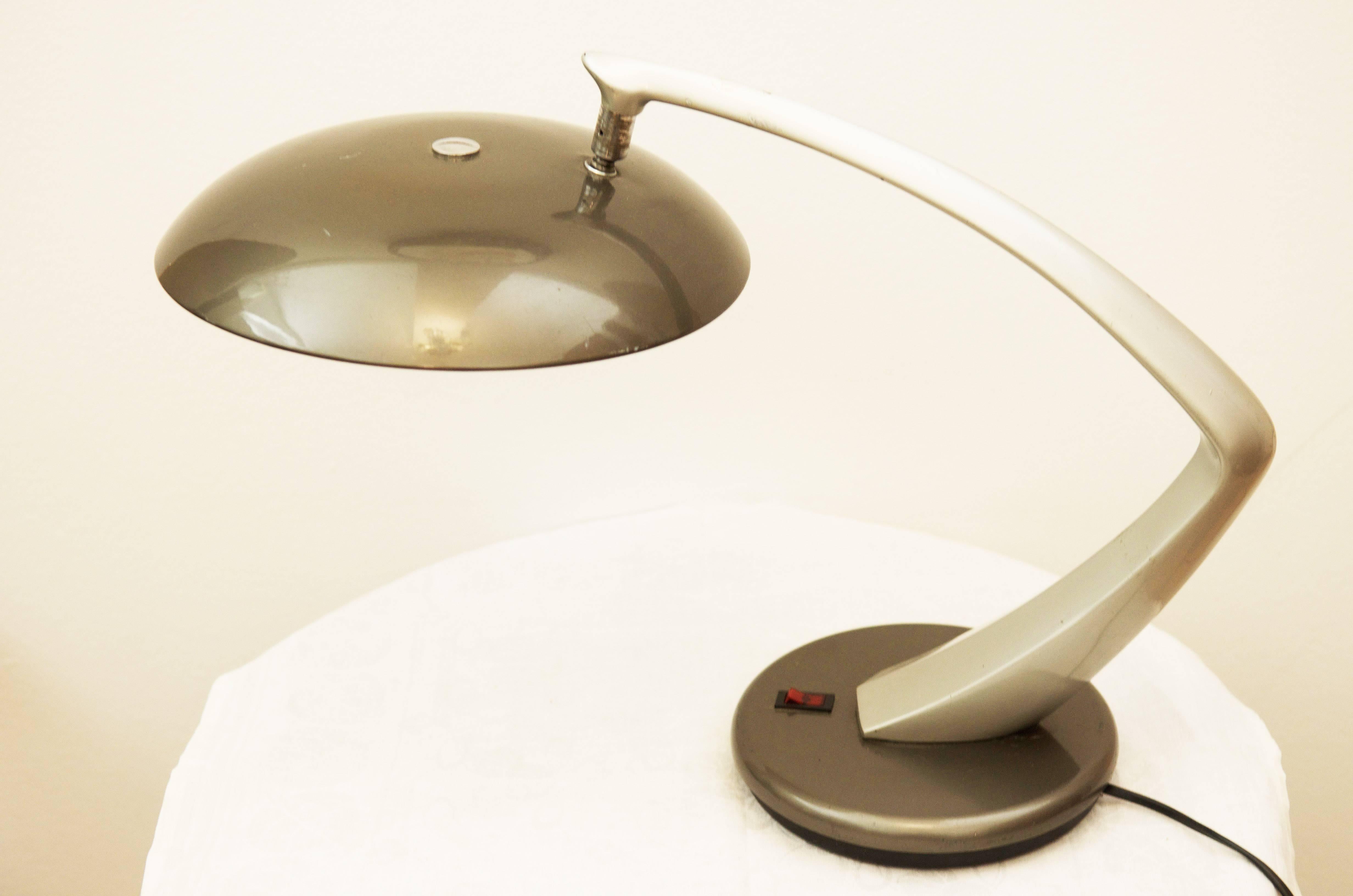 Midcentury Spanish Fase Madrid Desk Lamp In Excellent Condition In Vienna, AT