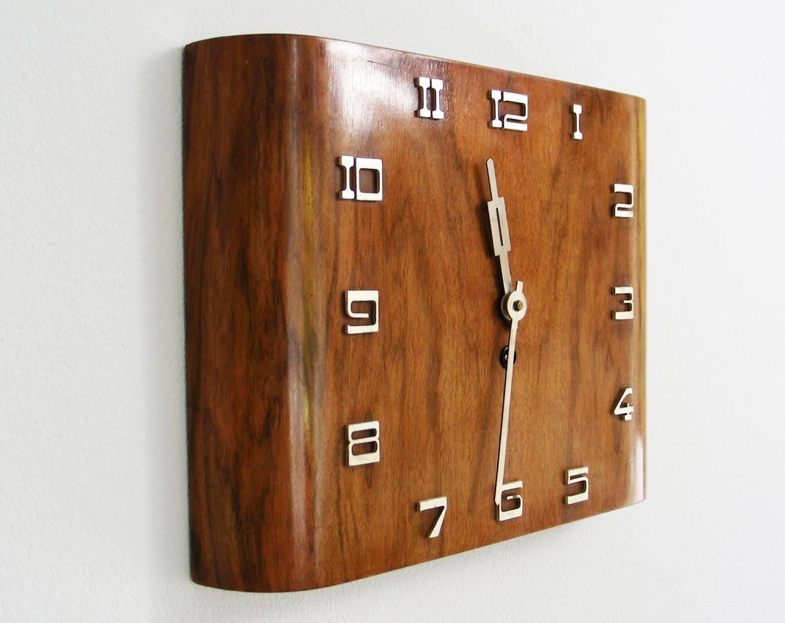 German Art Deco Kienzle Wall Clock