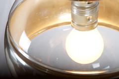 Peill & Putzler Chrome Glass Ball Pendant