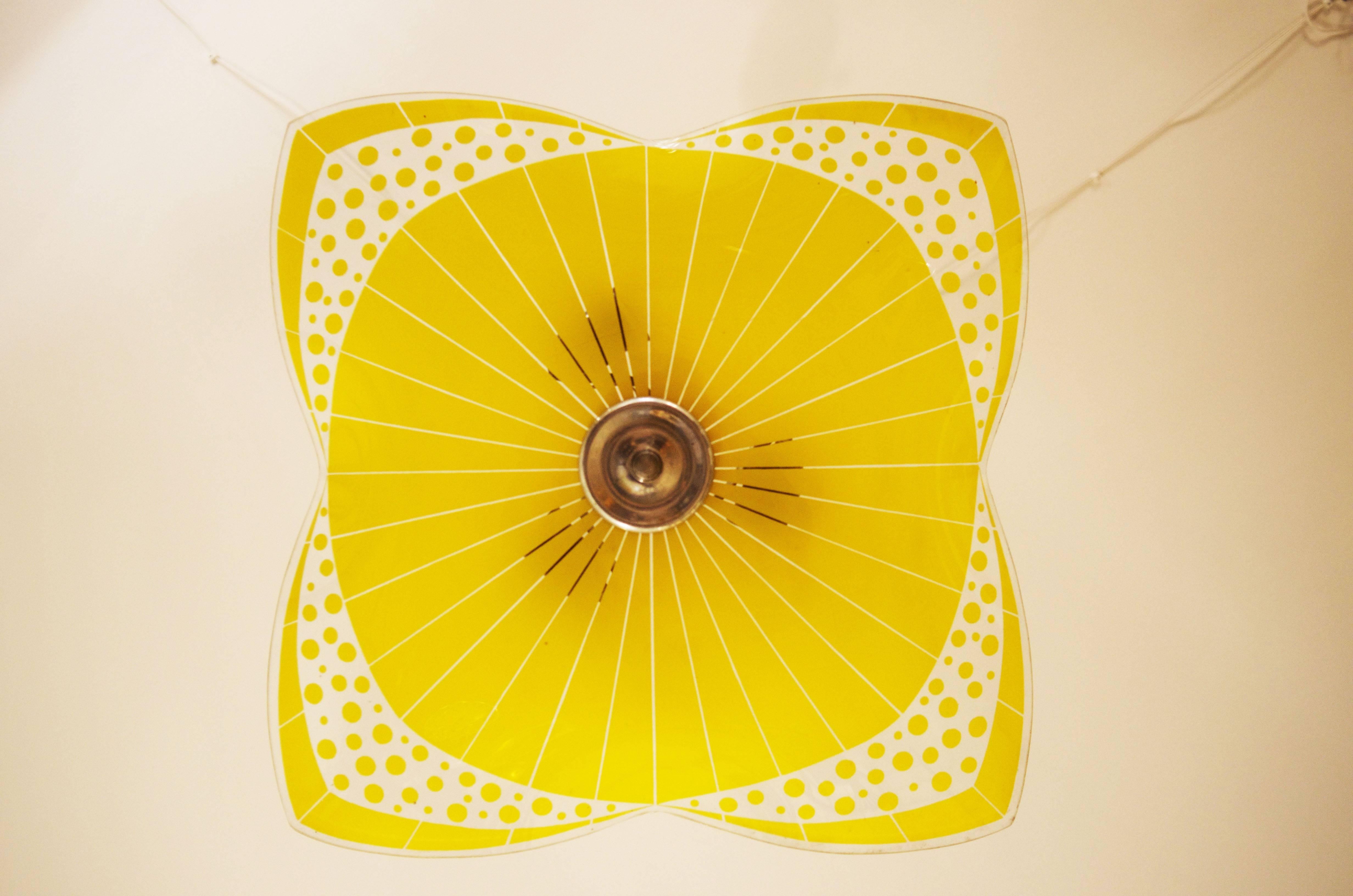 Mid-20th Century Czech Midcentury Pendant Lamp for Brussels World Expo, 1958 For Sale