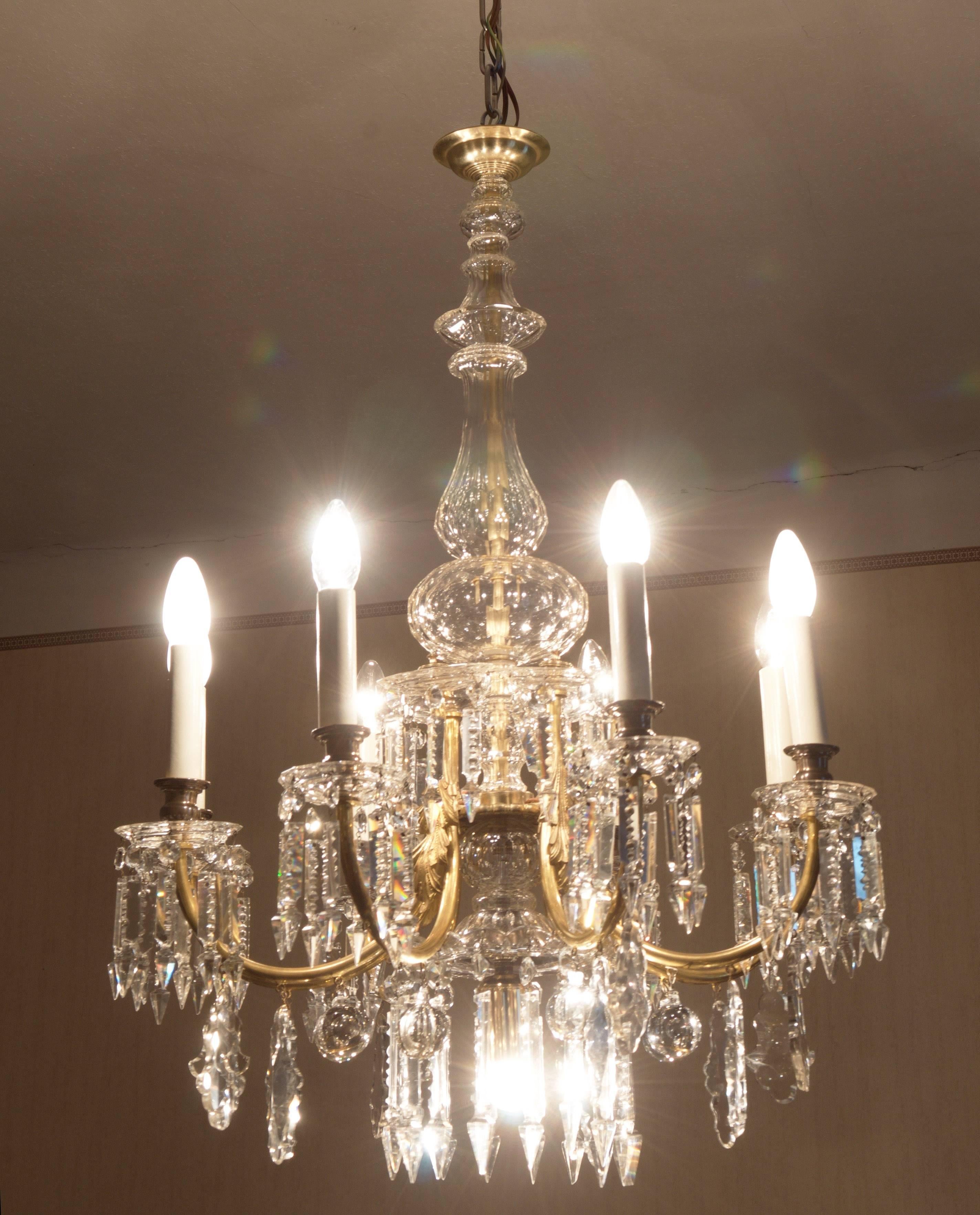 Elegant and Totally Unique J. L. Lobmeyr Cat Crystal Chandelier In Excellent Condition In Vienna, AT