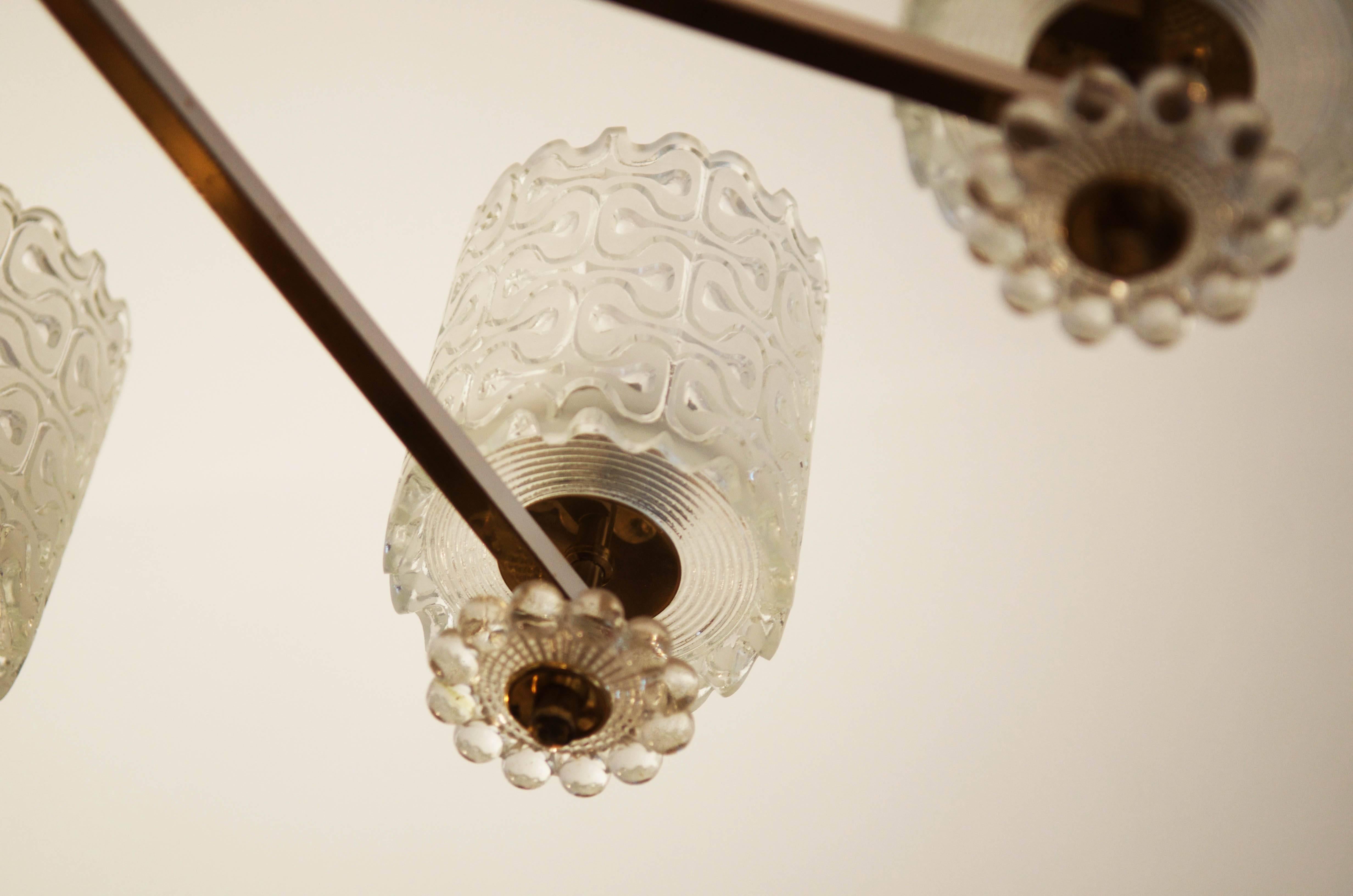 Austrian Large Chandelier From the 1970s 2