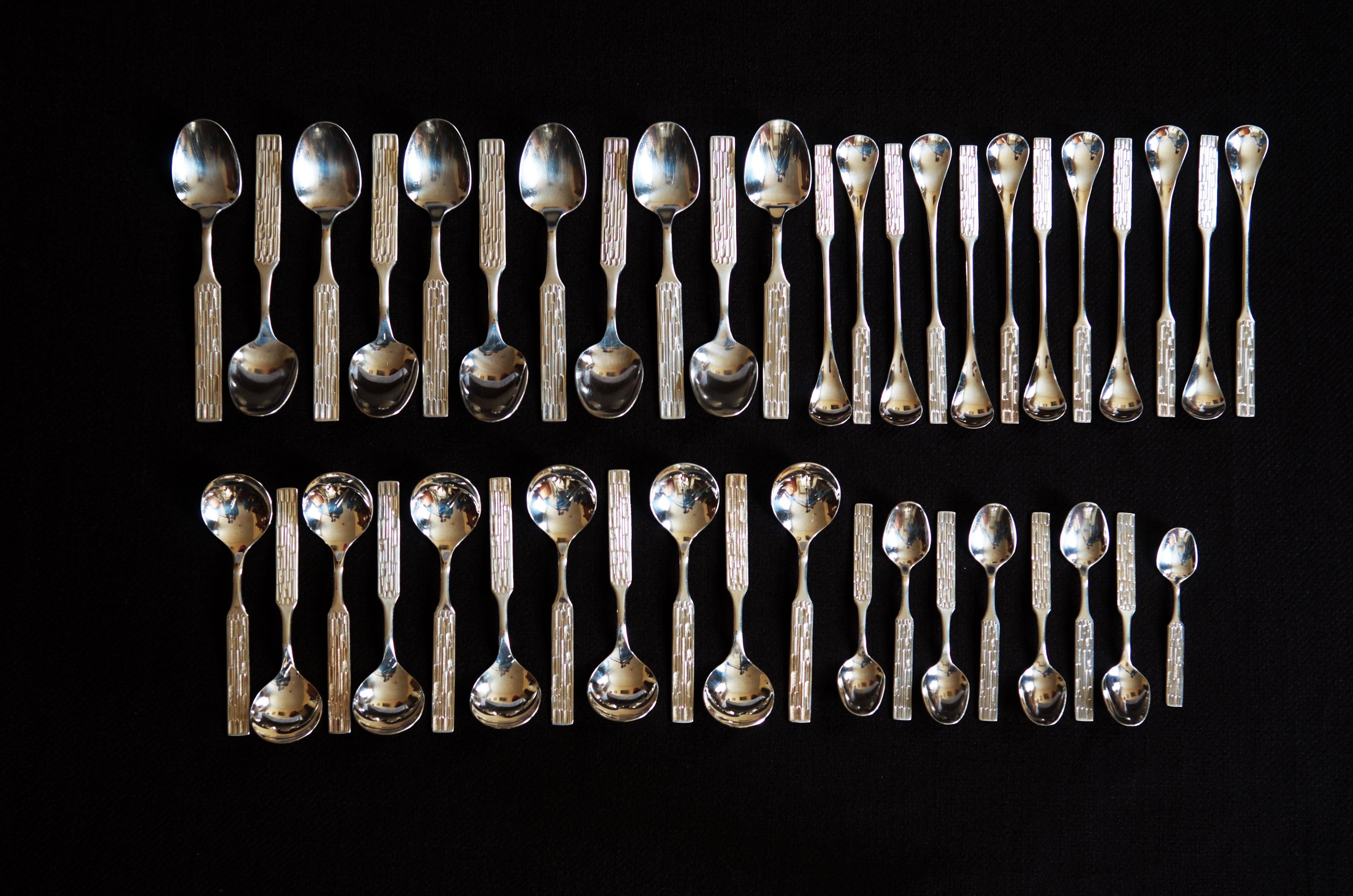 Ausrian Flatware, Cutlery Set In Excellent Condition In Vienna, AT