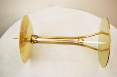 Large Mid-Century Candle Holder Attirbuted to Hagenauer