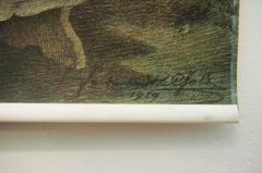 Signed School Chart, Poster "Pottery"