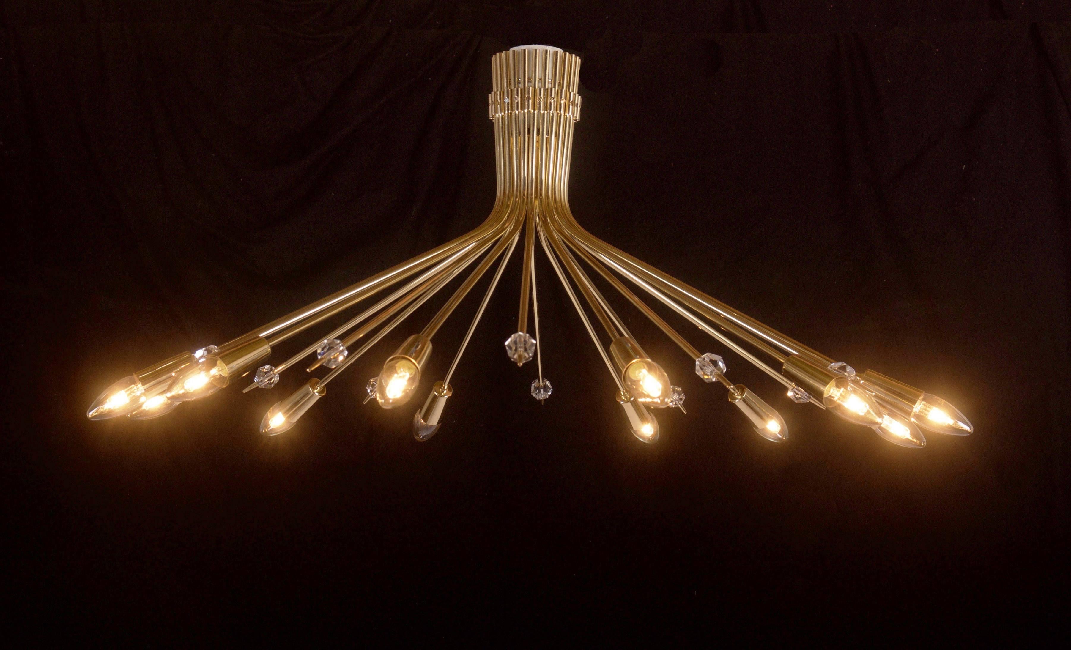 Grand lustre « Stella » de J. T. Kalmar en vente 3