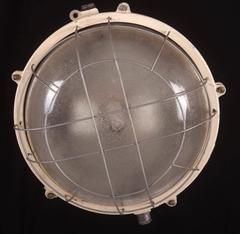Cast Iron Wall or Ceiling Industrial Lamp from 1960s