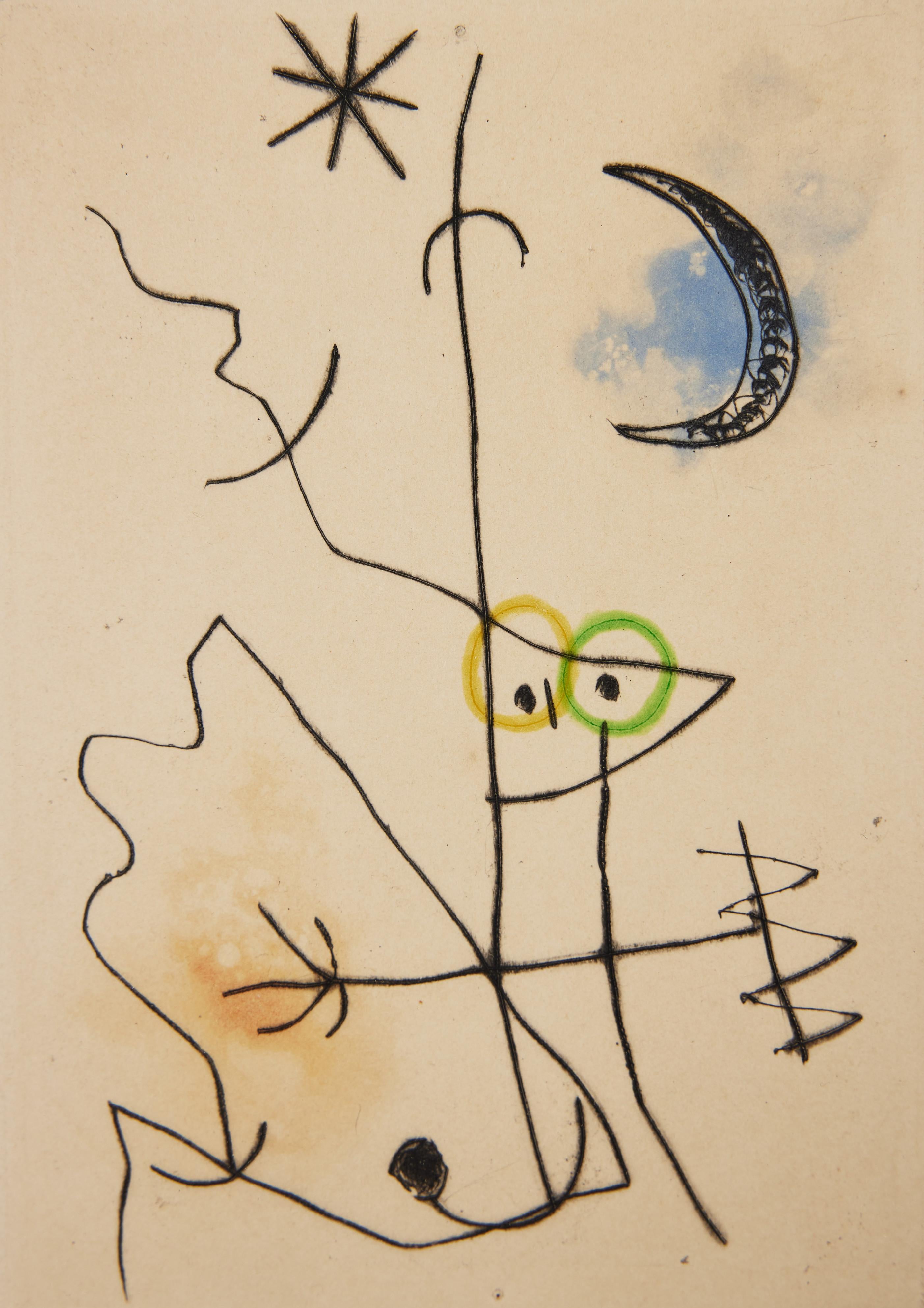 Joan Miró Signiert 