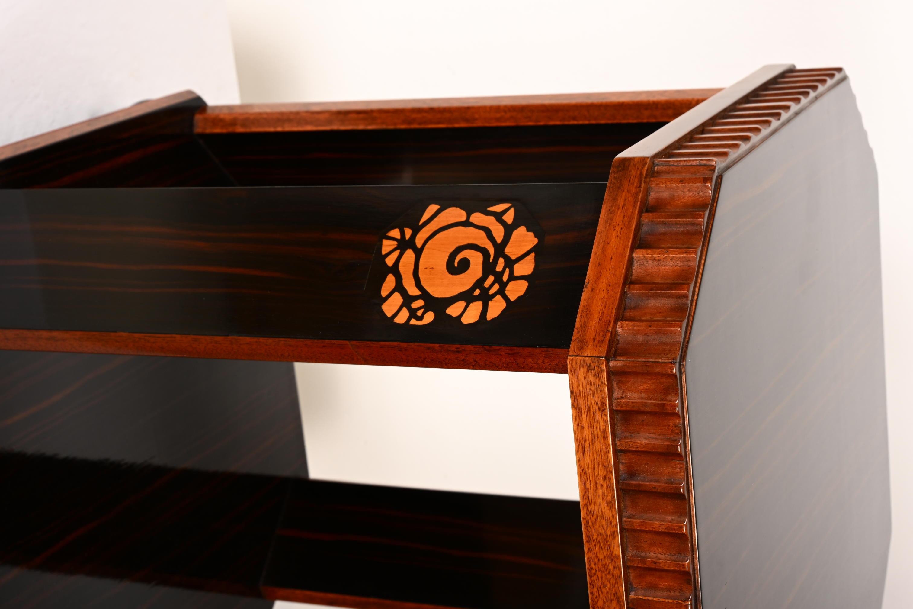 French Art Deco Side Table For Sale 8