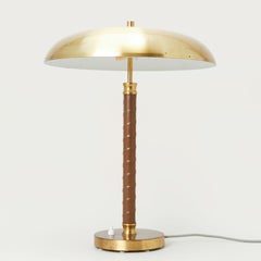 Rare Brass Table Lamp By Einar Bäckström For Boréns Borås
