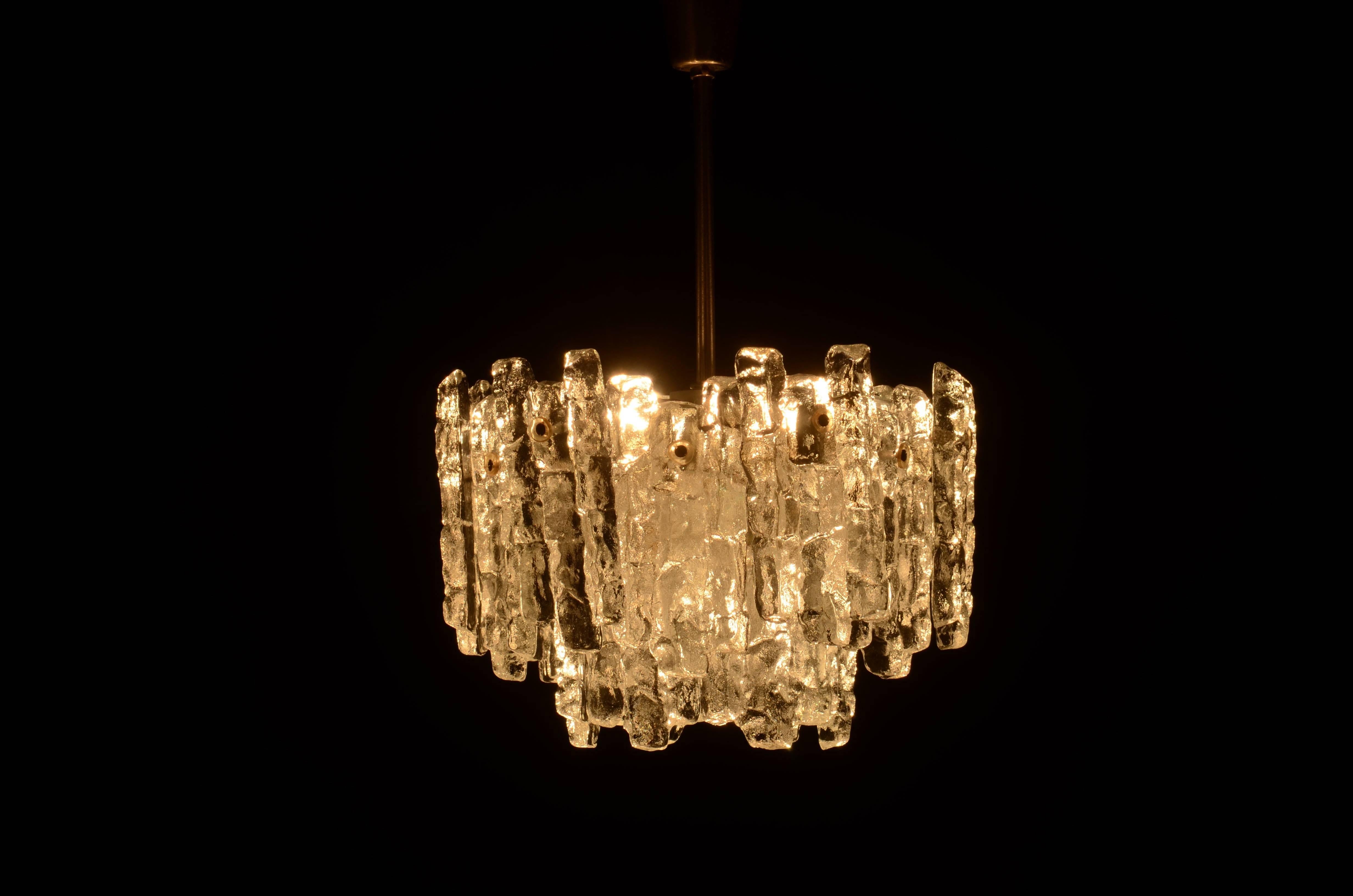 ice crystal chandelier