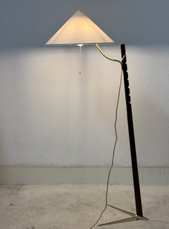 Rare Adjustable Midcentury Floor Lamp by Rupert Nikoll