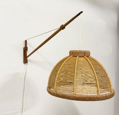 Applique murale moderne de style scandinave, datant de la fin des années 1960