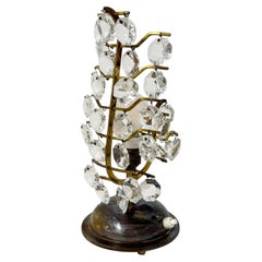 Cat Crystal Table Lamp By Bakalowits From The Early 1950s