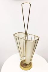 Mid-Century Brass Italian Umbrella Stand