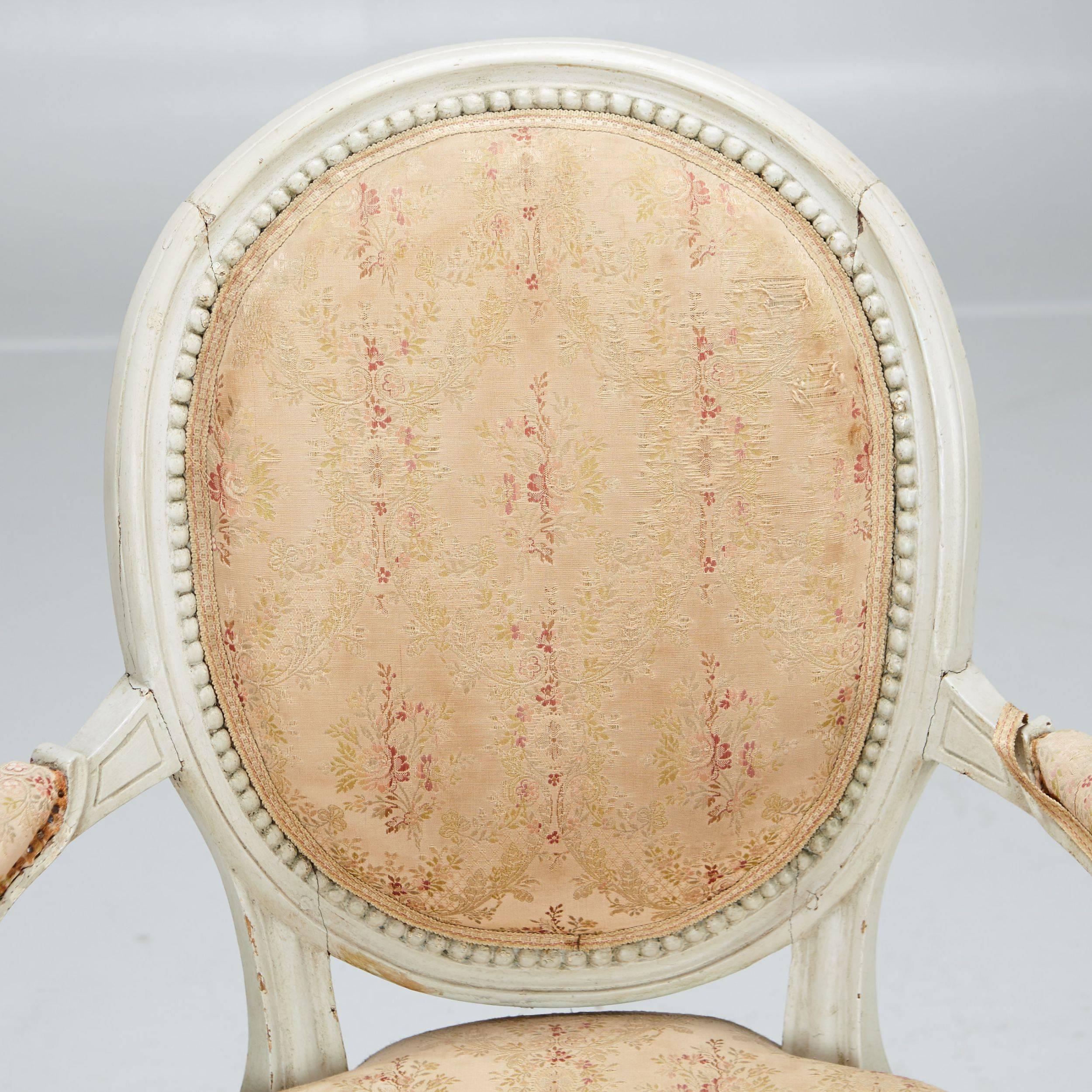 Armchair Louis XVI In Good Condition In Vienna, AT